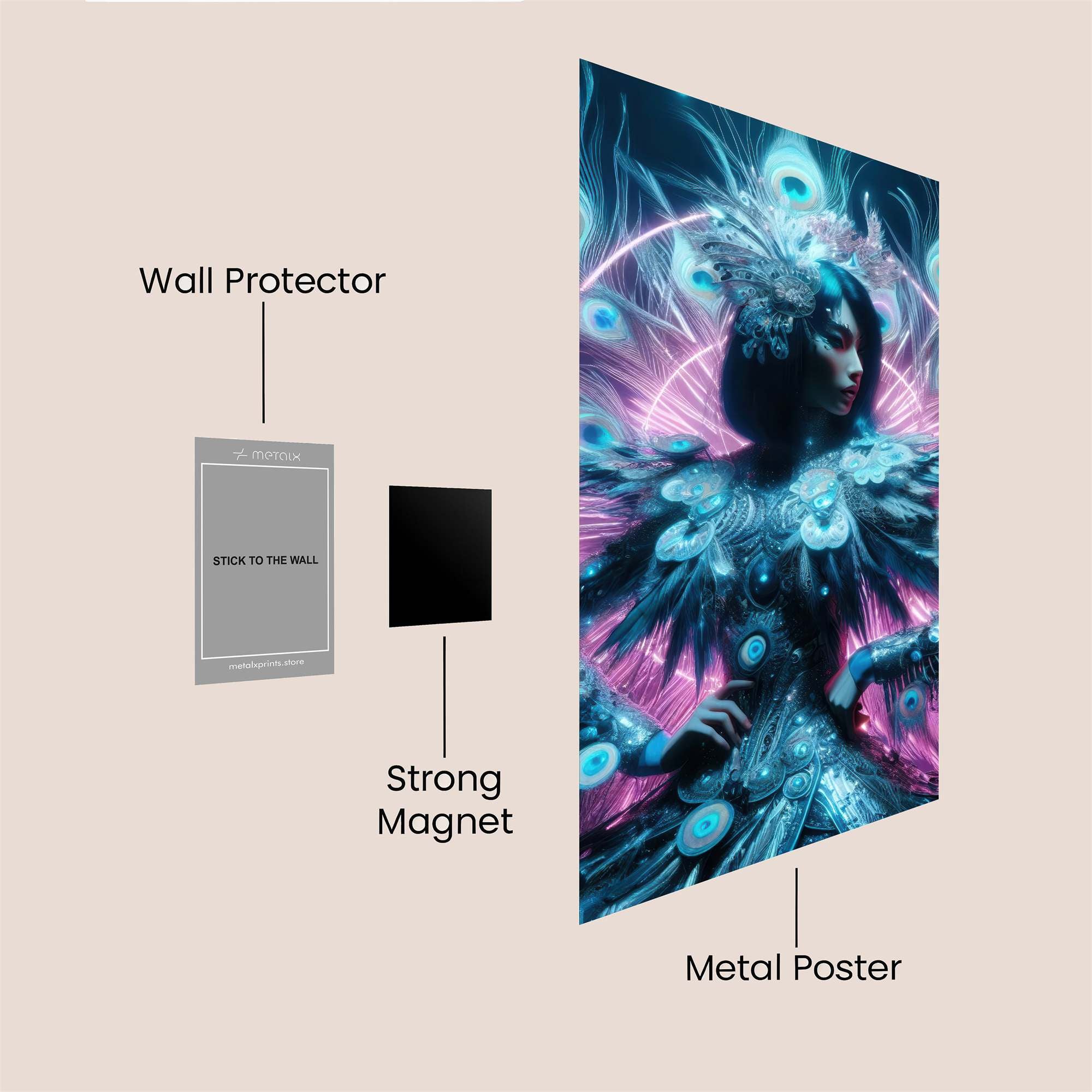 Jaguar Vibe Safe Wall Magnetic / M