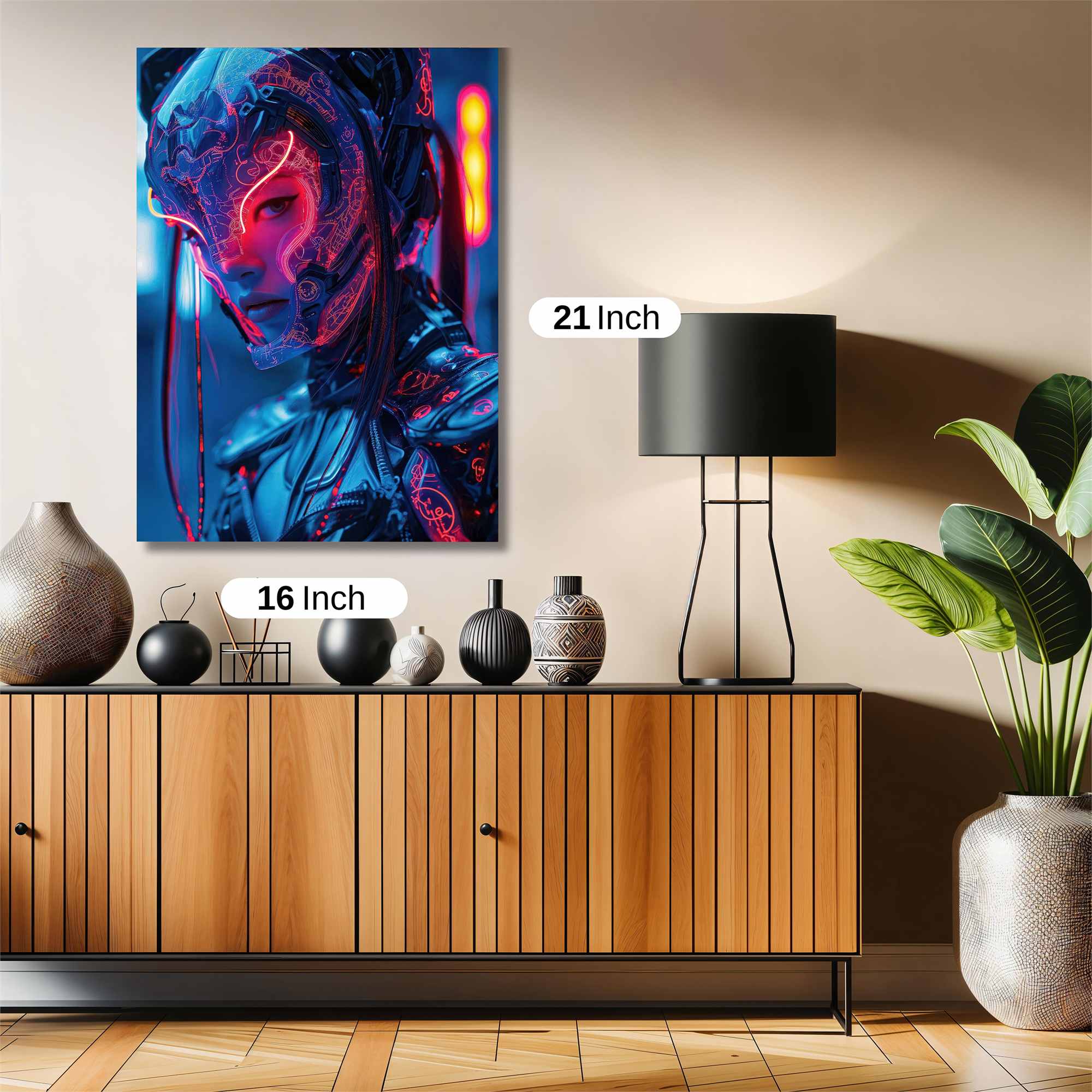 Leopard Regal Safe Wall Magnetic / M