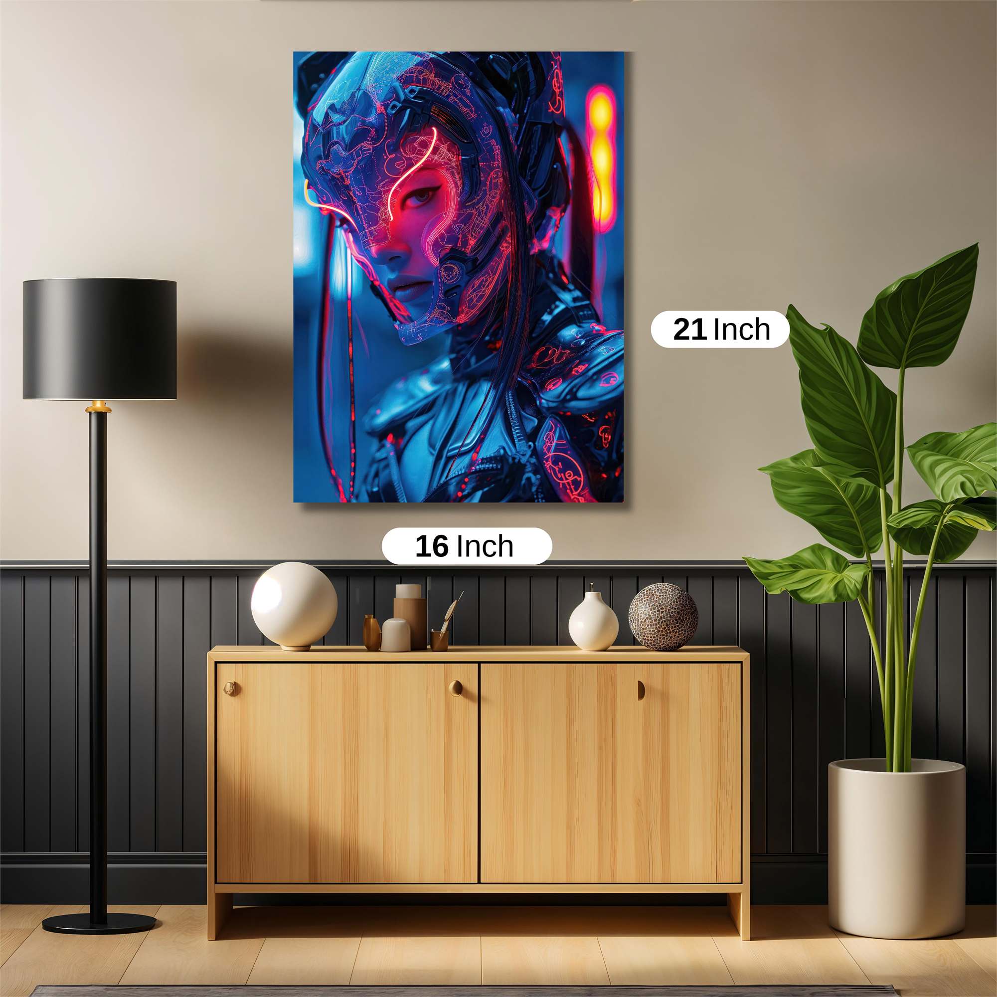 Leopard Regal Safe Wall Magnetic / M