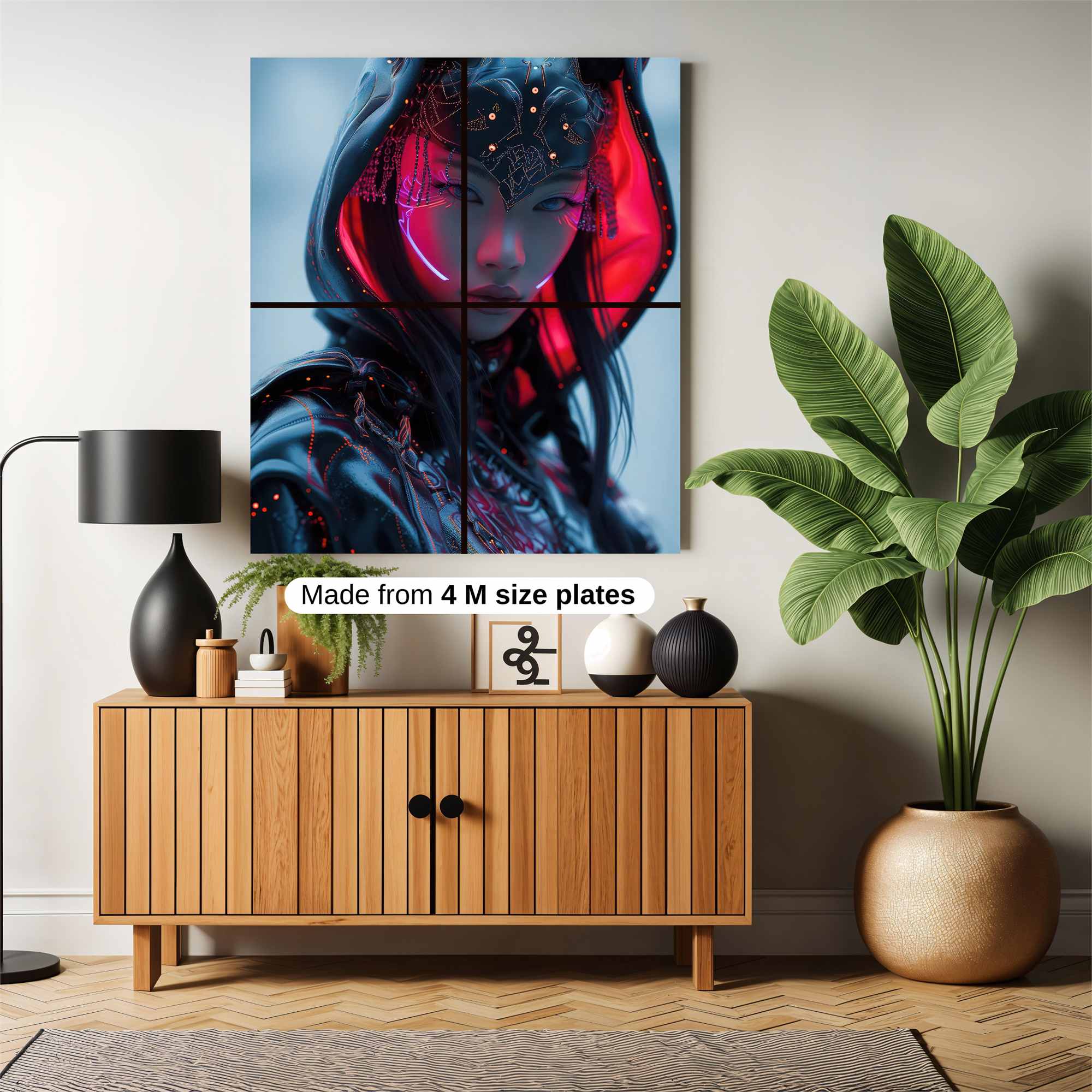 Tiger Swagger Safe Wall Magnetic / M