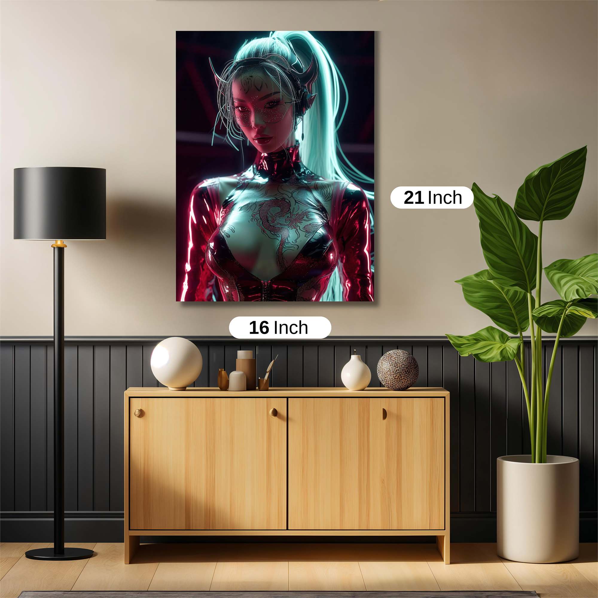 Leopard Swagger Safe Wall Magnetic / M