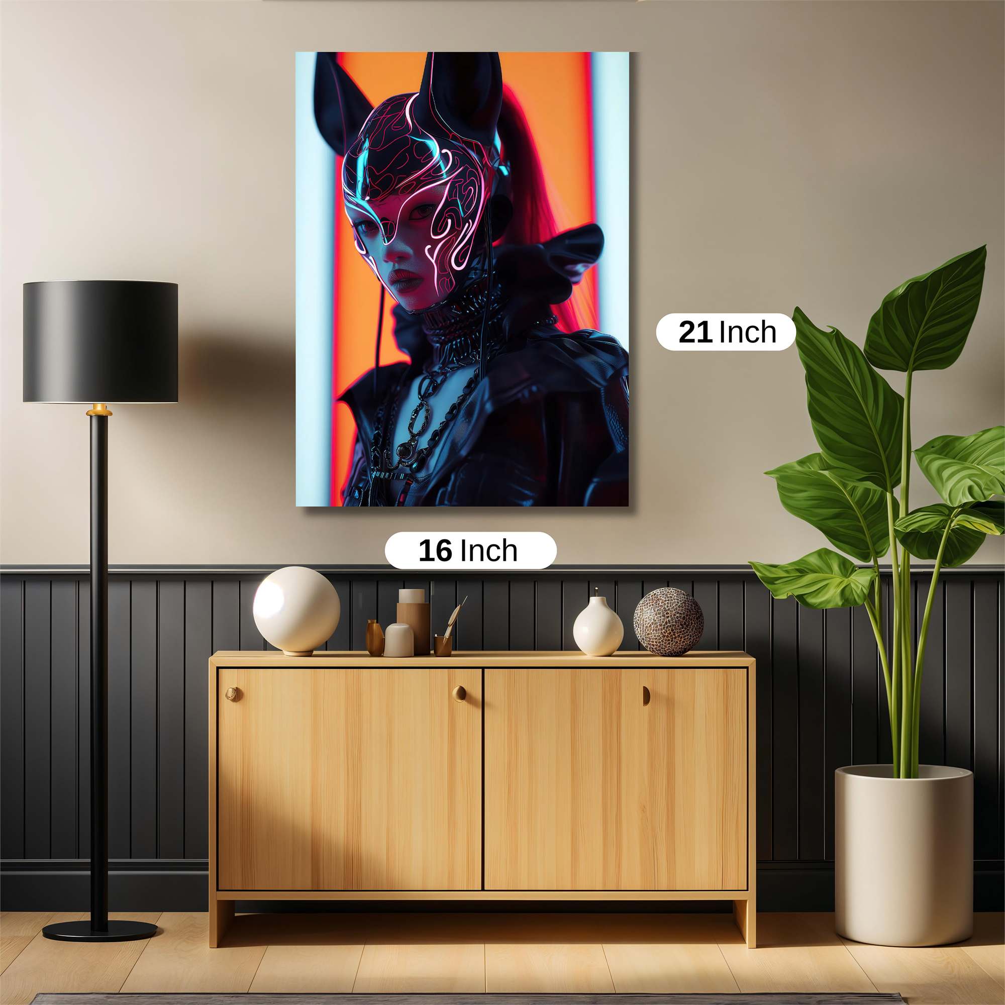 Leopard Swagger Safe Wall Magnetic / M