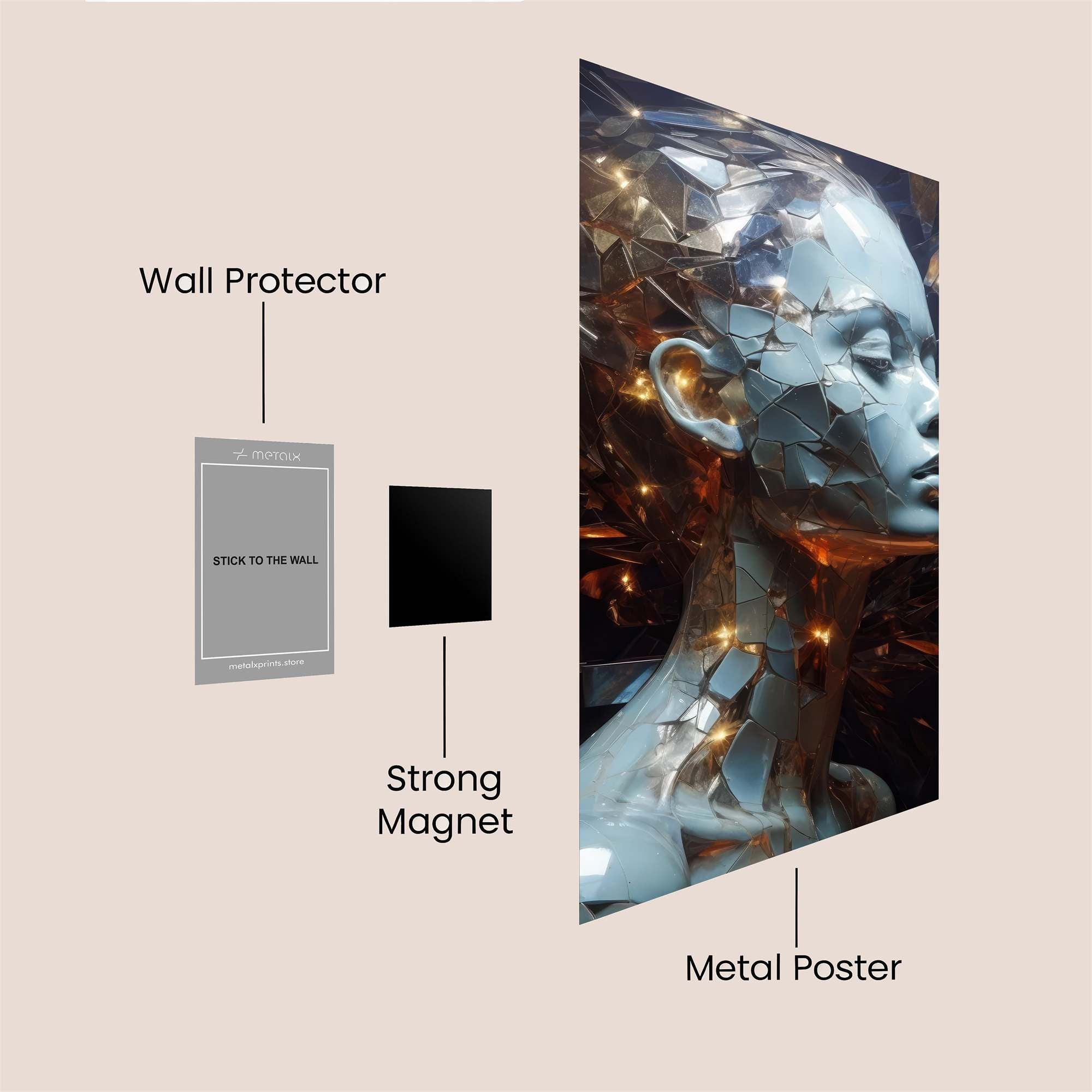 Apple Enigma Safe Wall Magnetic / M
