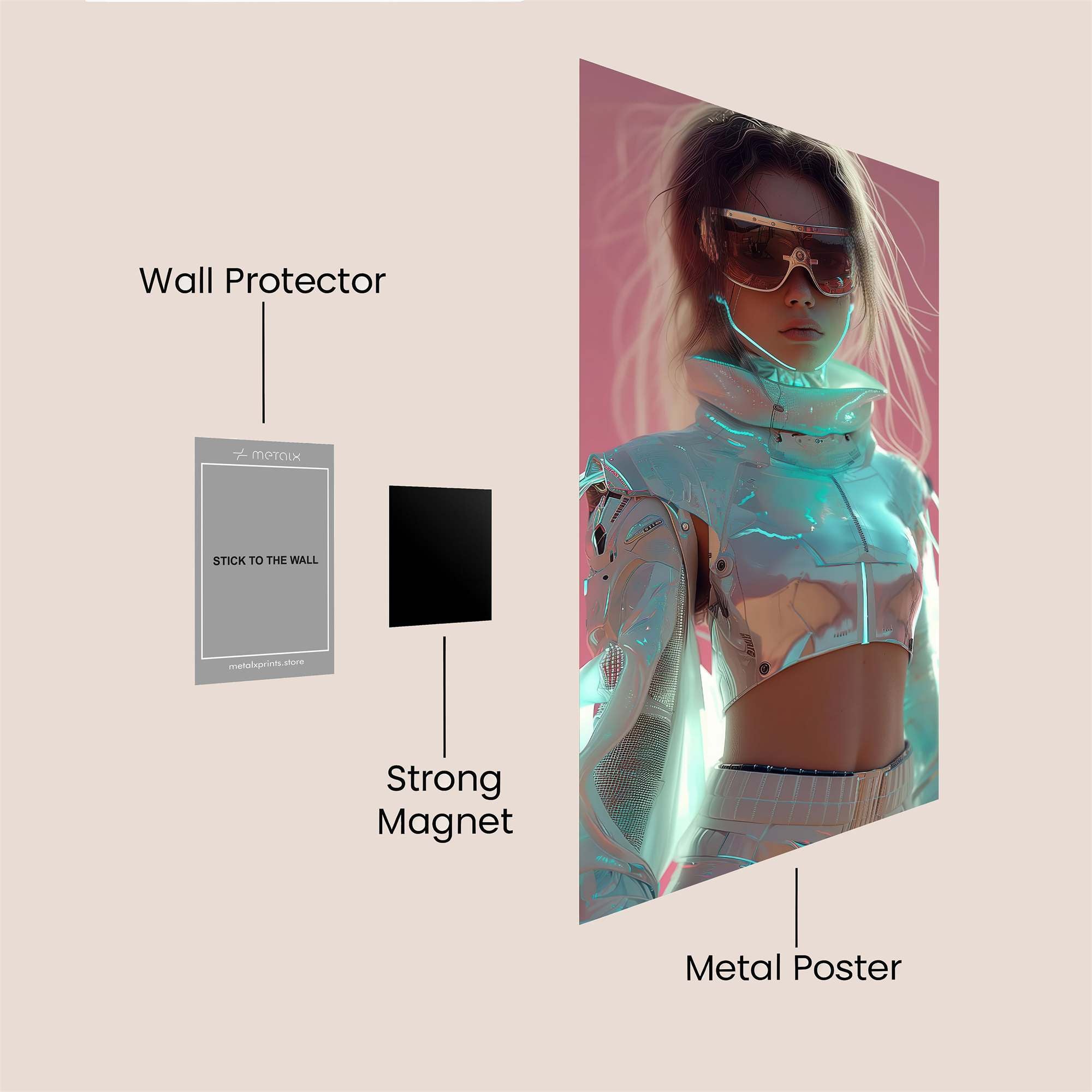 Emerald Enigma Safe Wall Magnetic / M