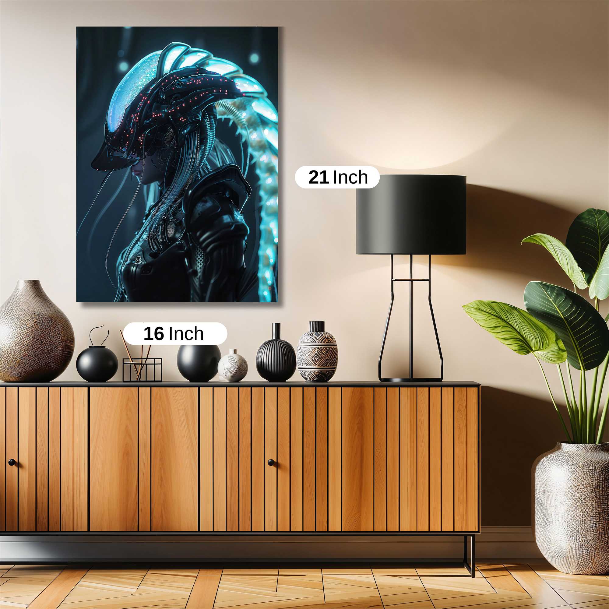 Golden Elegance Safe Wall Magnetic / M