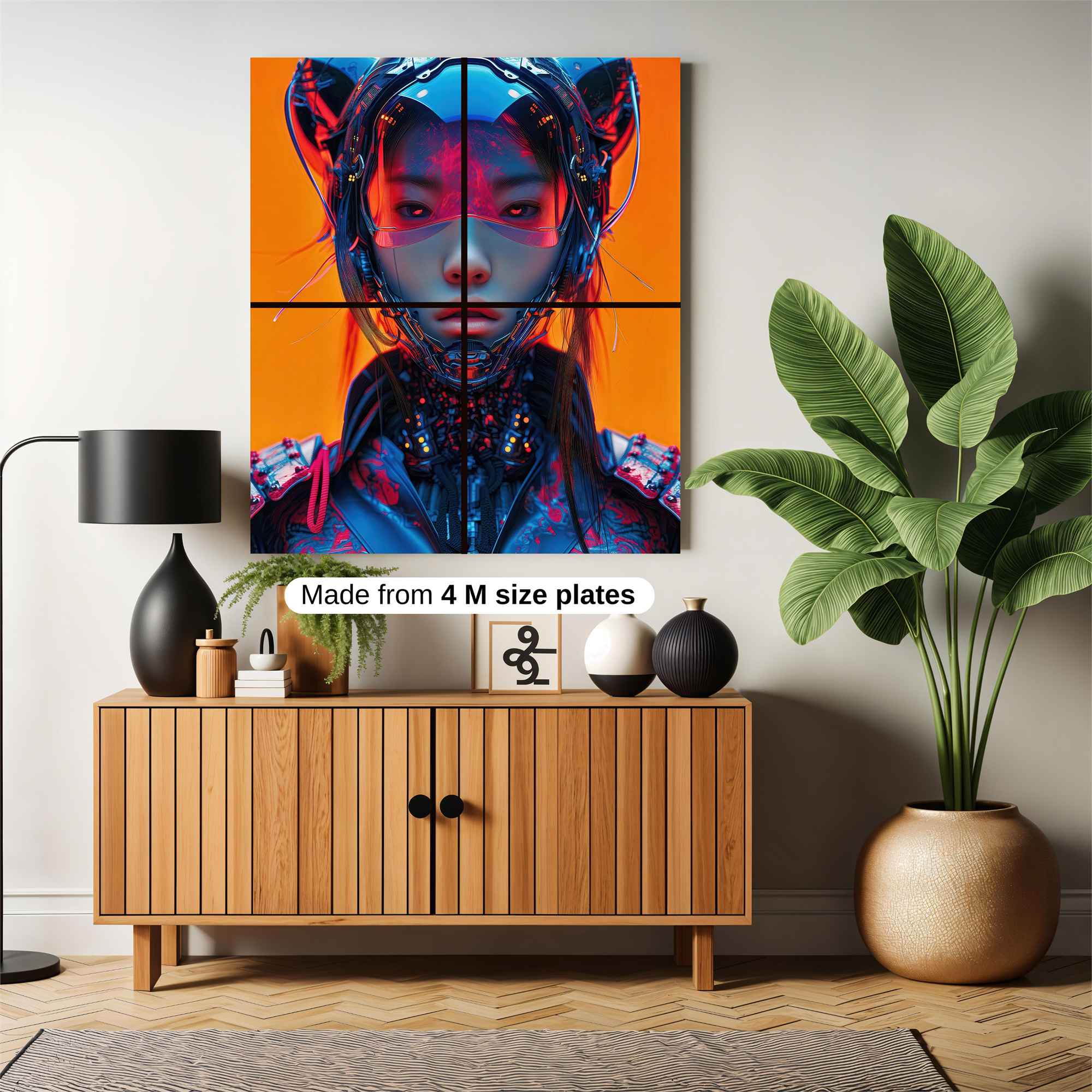 Spider Rose Safe Wall Magnetic / M