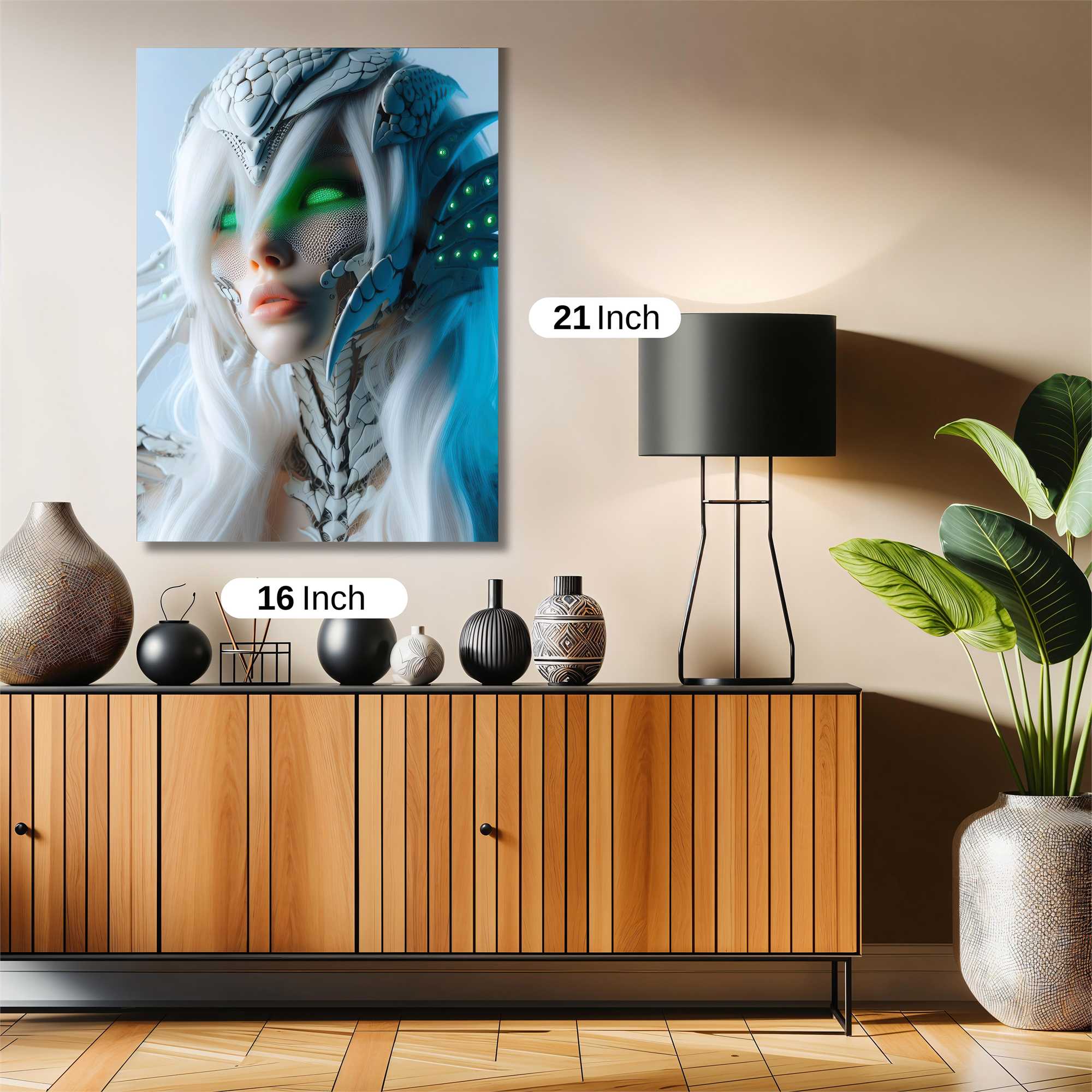 Black Elegance Safe Wall Magnetic / M