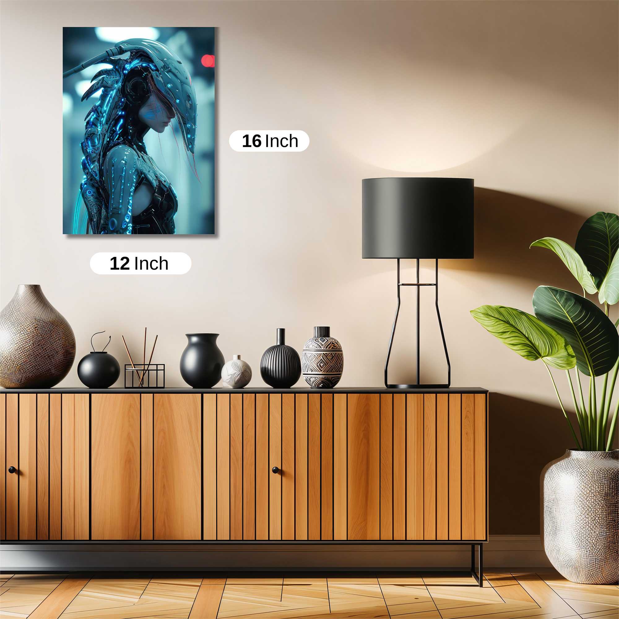 Ebon Enigma Safe Wall Magnetic / M