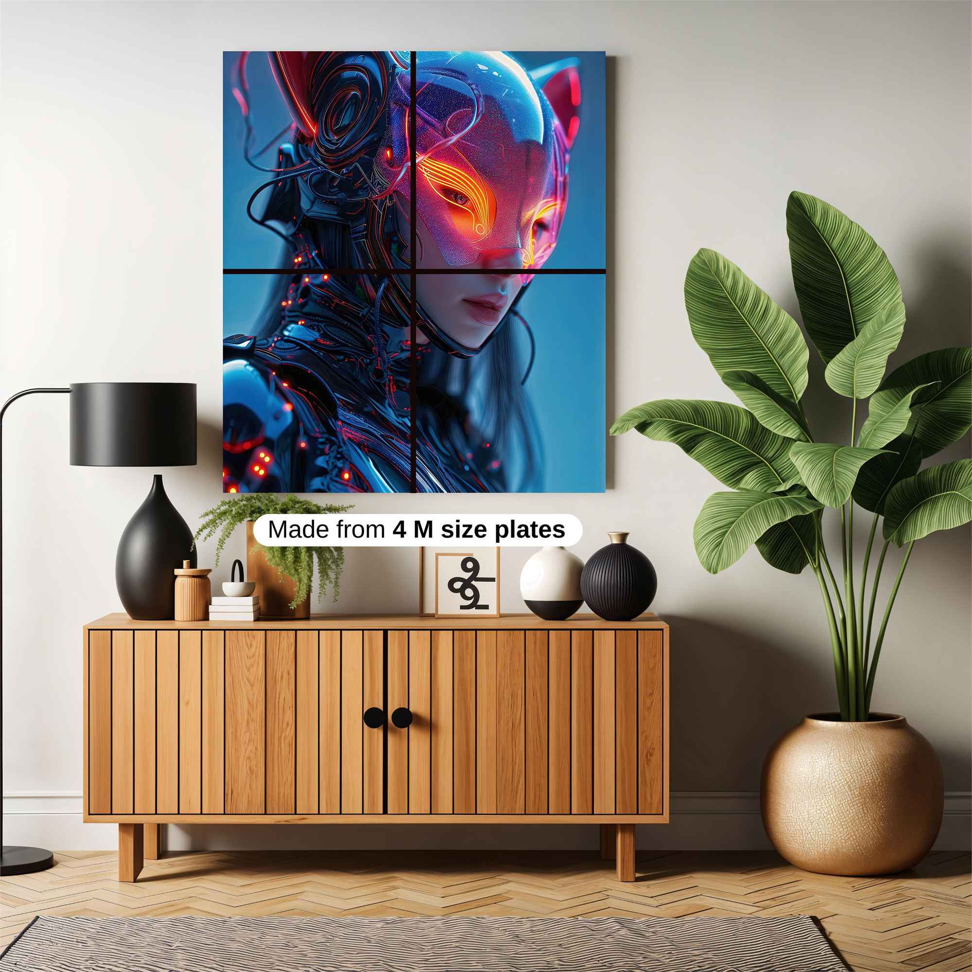 Ebony Elegance Safe Wall Magnetic / M