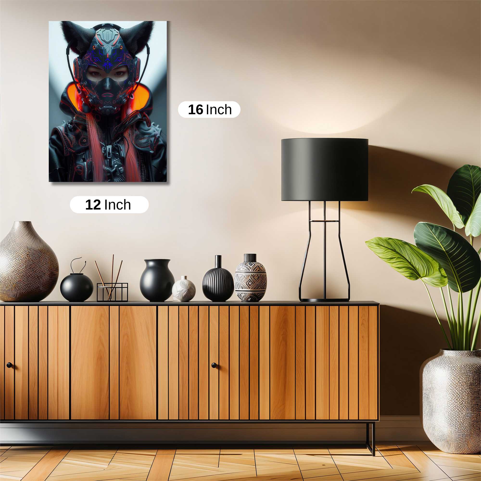 Darth Malevolent Safe Wall Magnetic / M