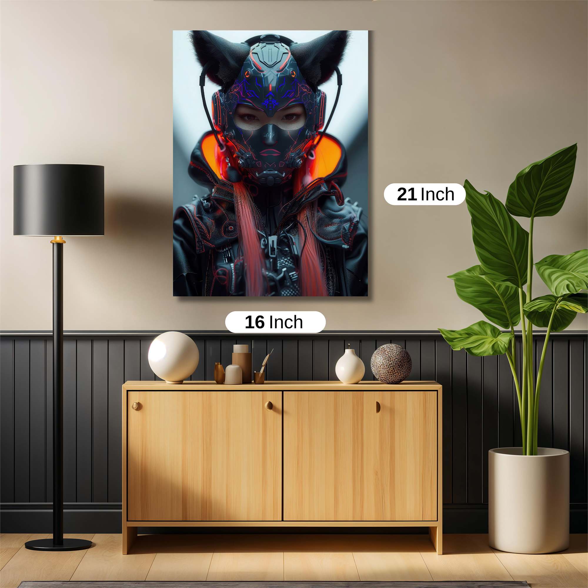 Darth Malevolent Safe Wall Magnetic / M