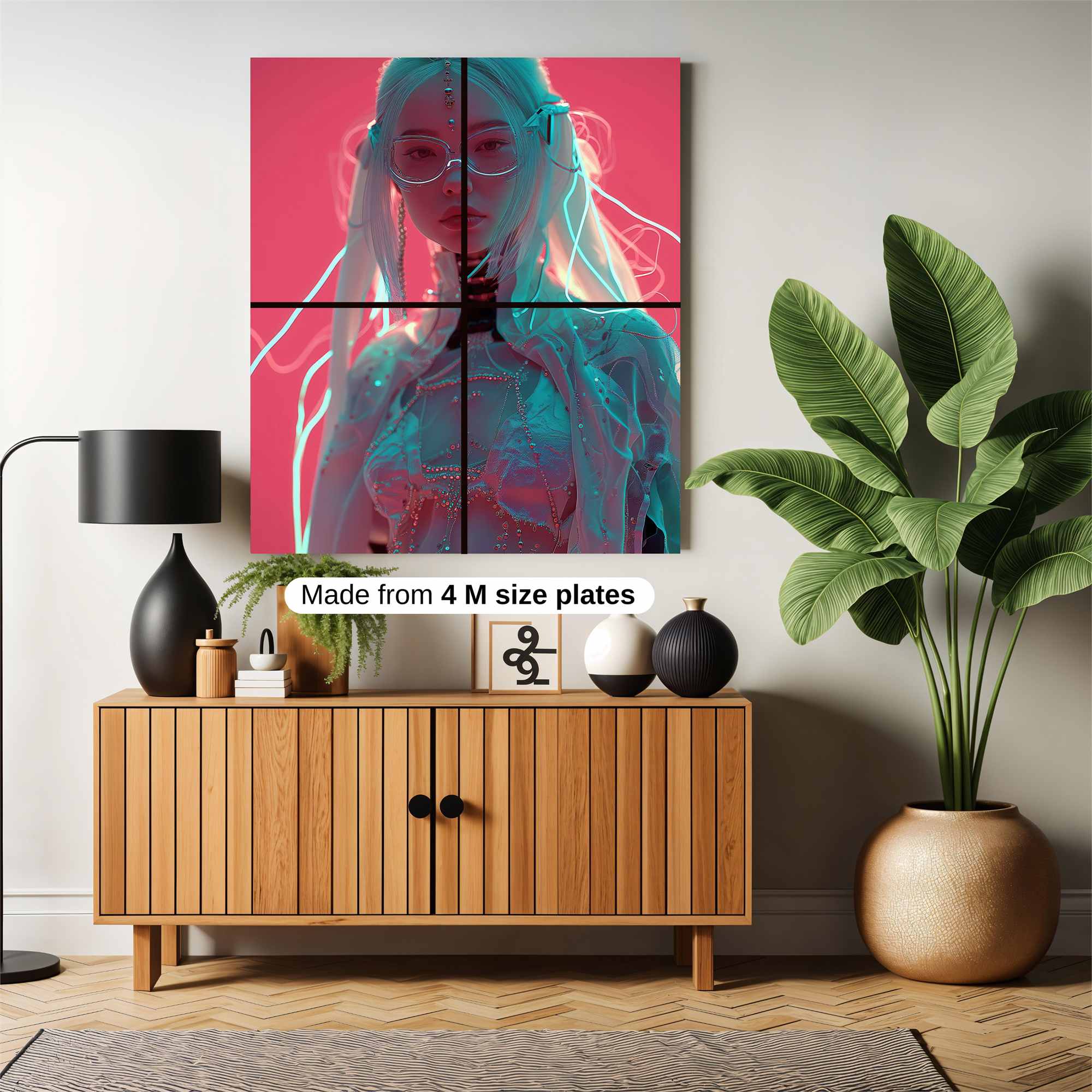 Ebony Enigma Safe Wall Magnetic / M