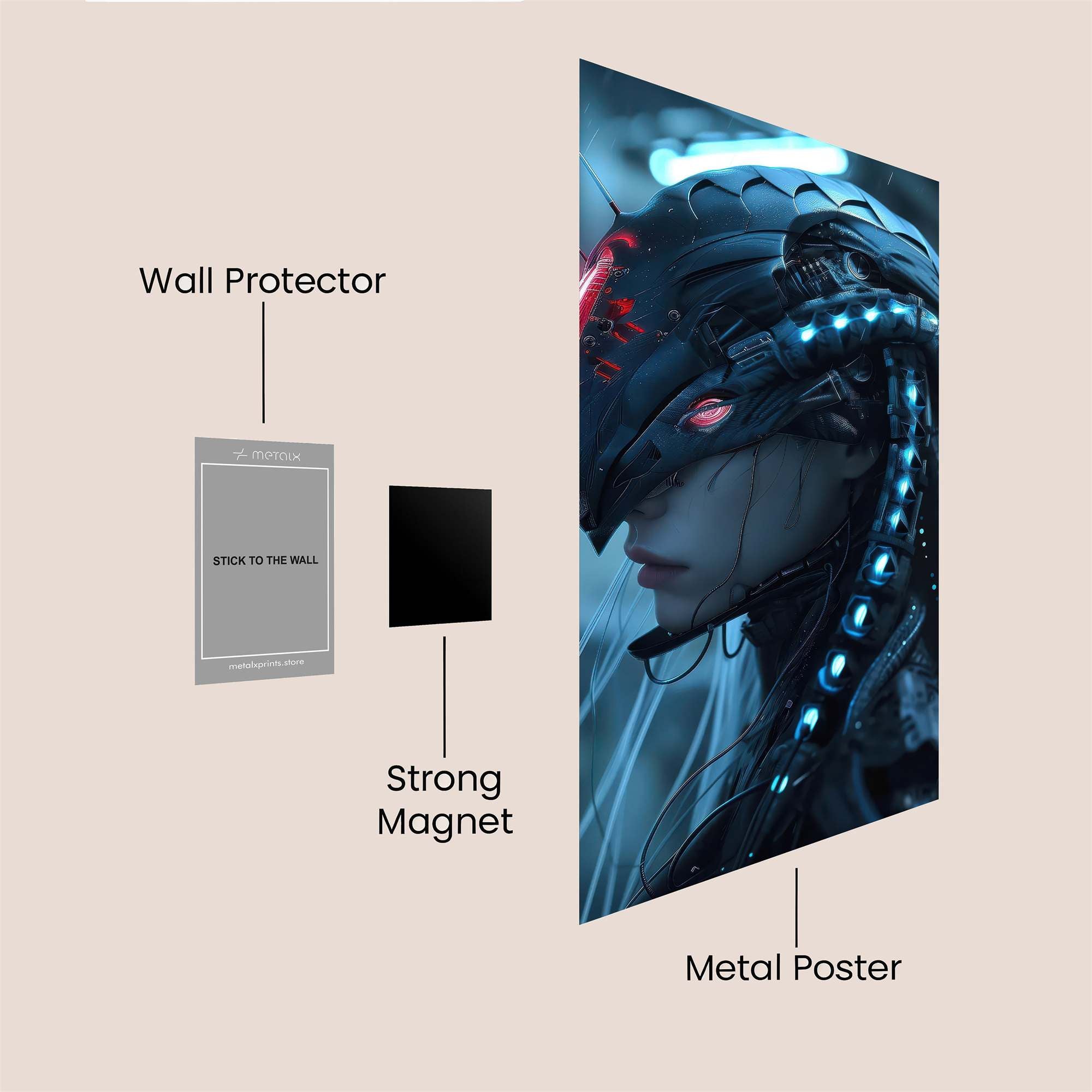 Love Burst Safe Wall Magnetic / M