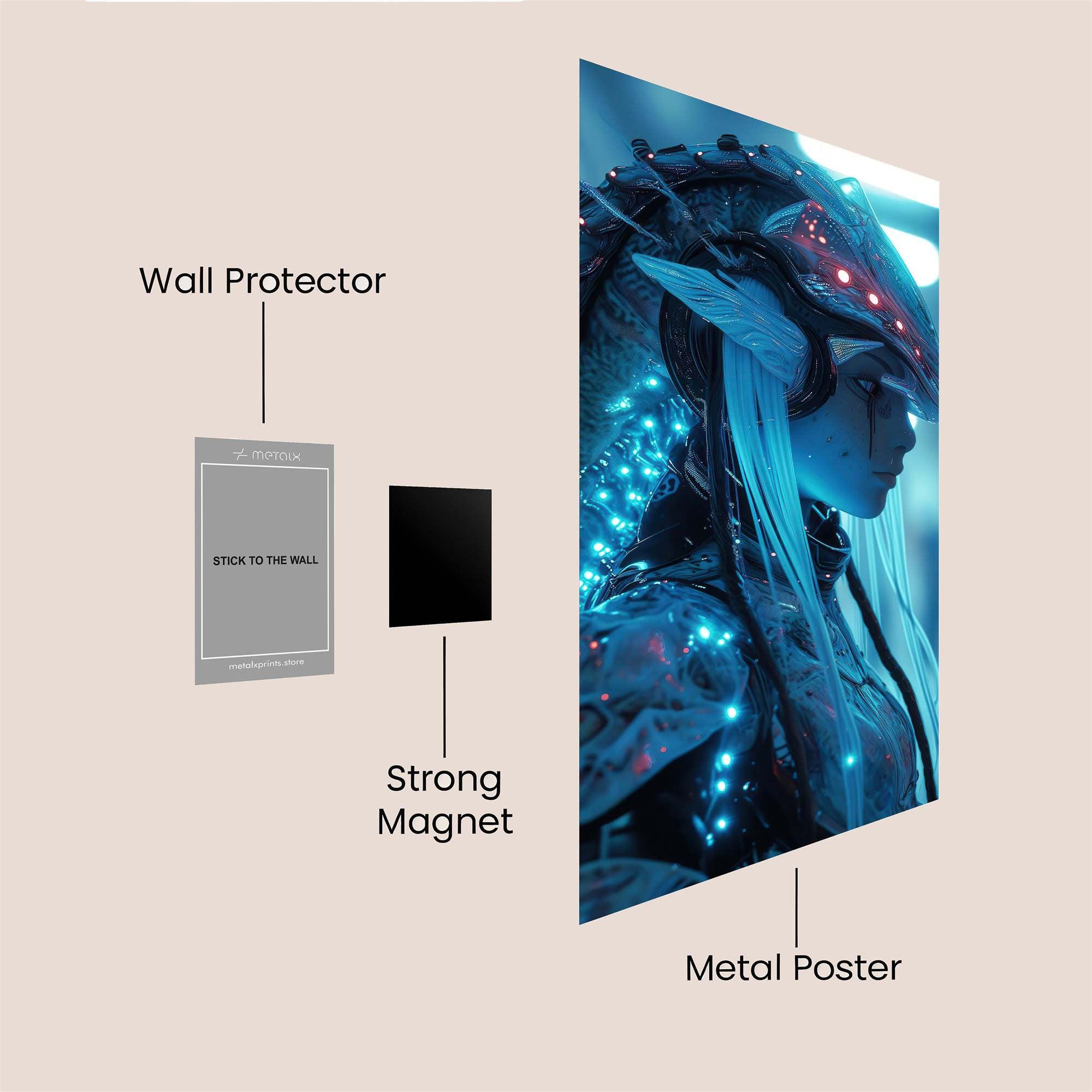 Yamaha Radiant Safe Wall Magnetic / M