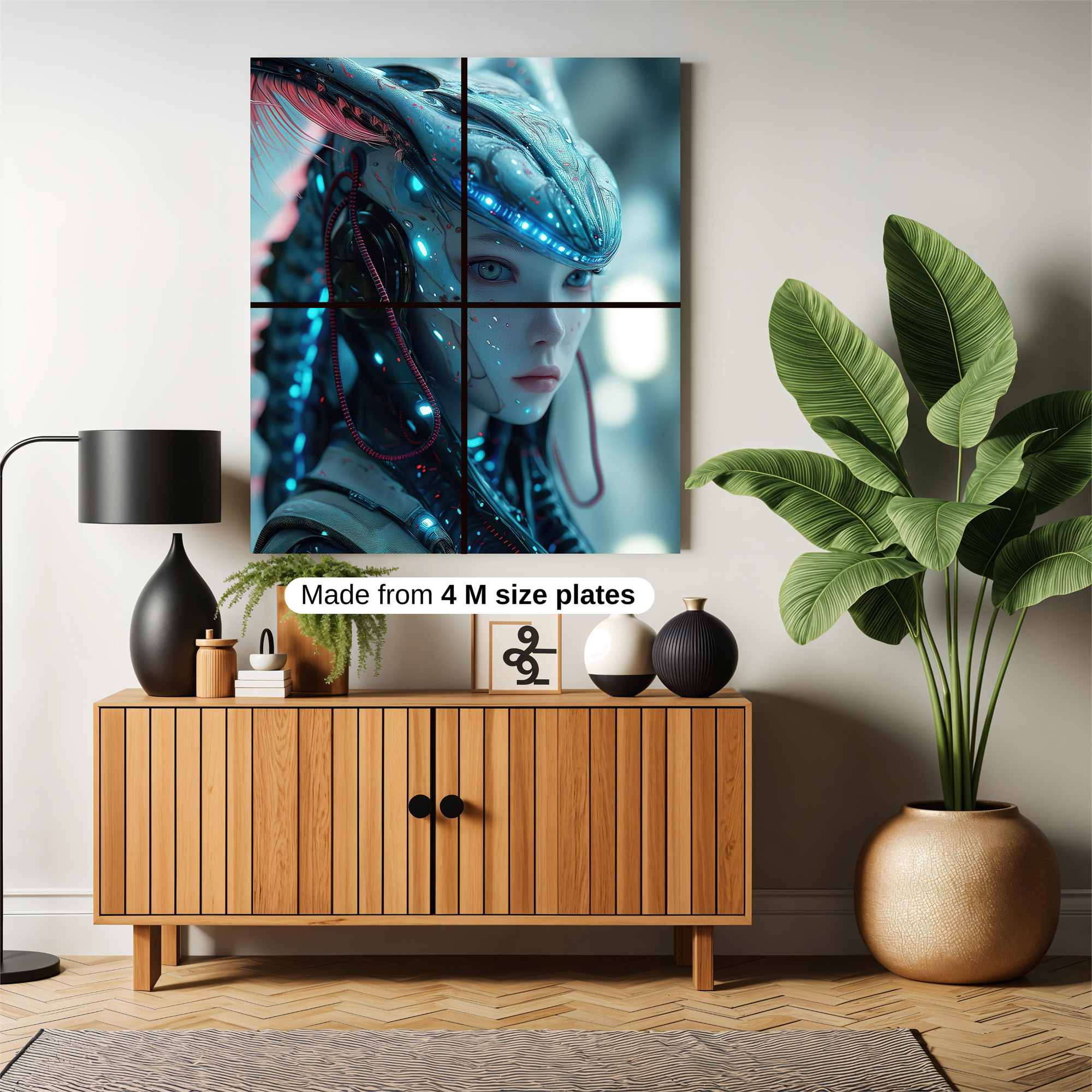 Purple Majesty Safe Wall Magnetic / M