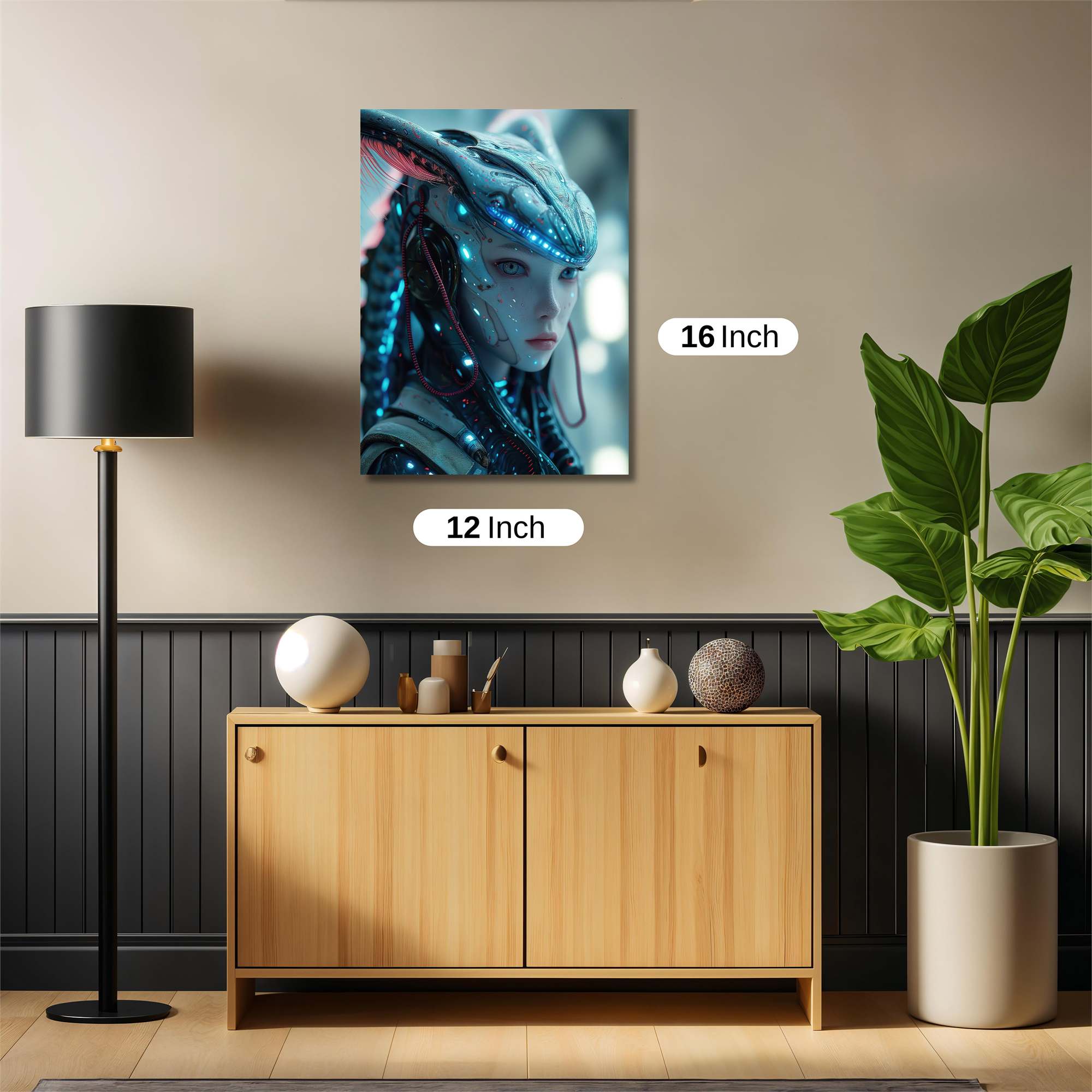 Purple Majesty Safe Wall Magnetic / M