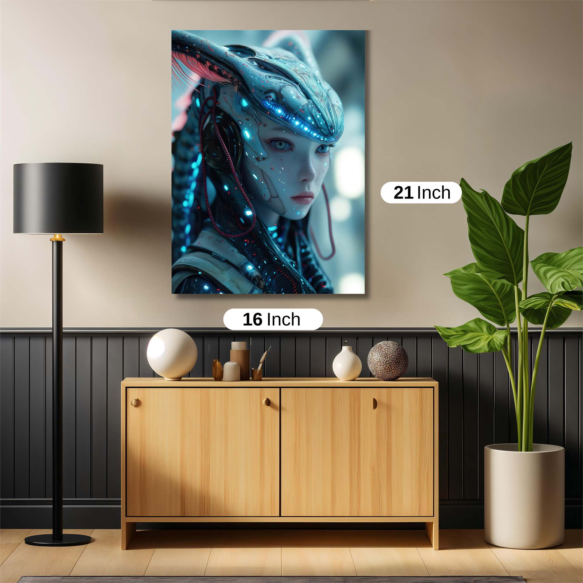 Purple Majesty Safe Wall Magnetic / M