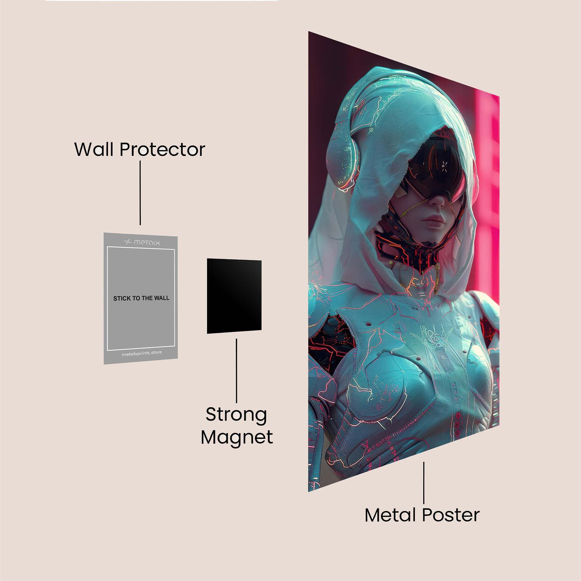 Dragon Fury Safe Wall Magnetic / M