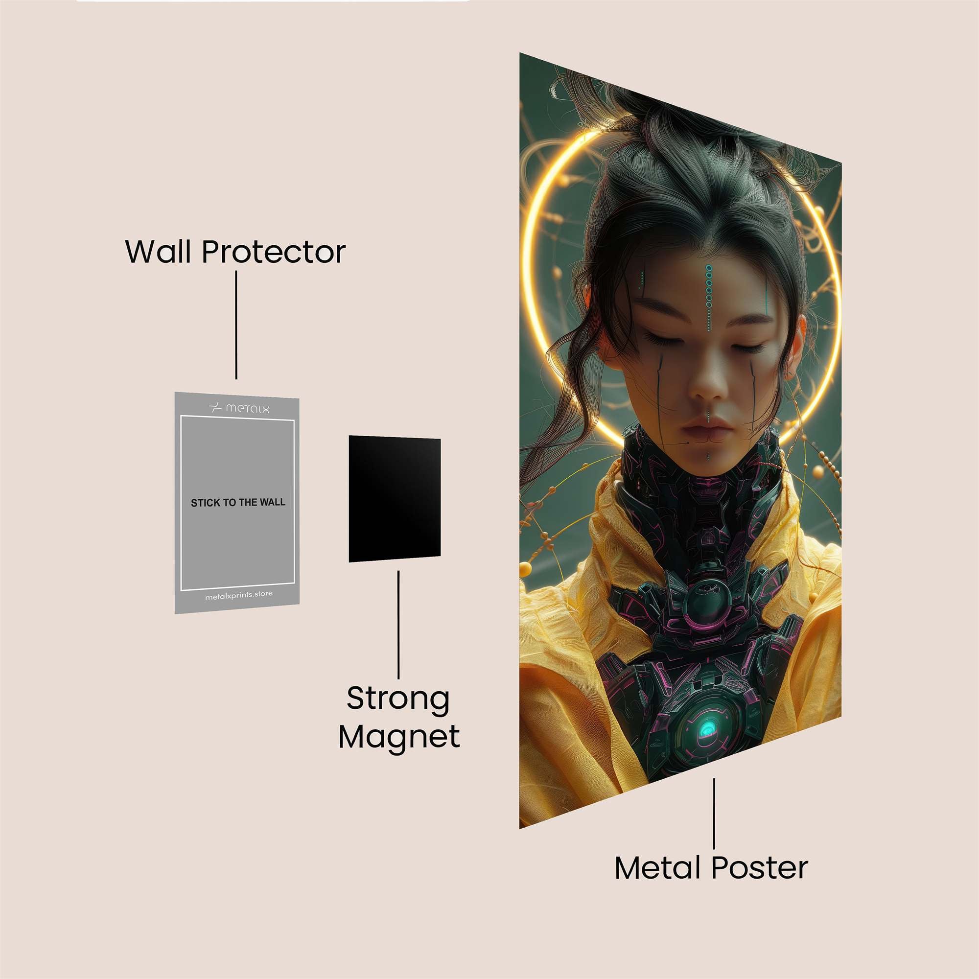 YinYang Harmony Safe Wall Magnetic / M