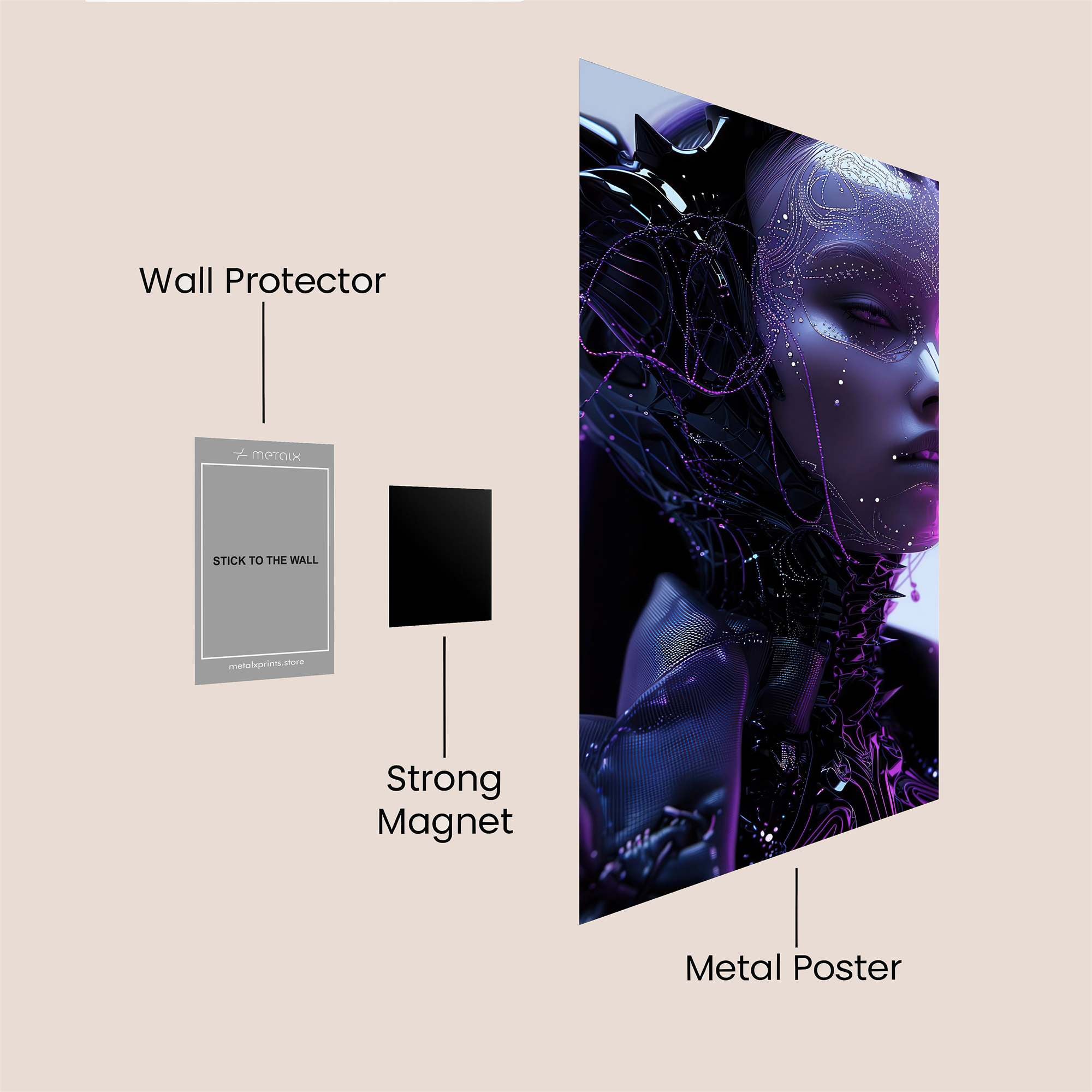 YinYang Harmony Safe Wall Magnetic / M