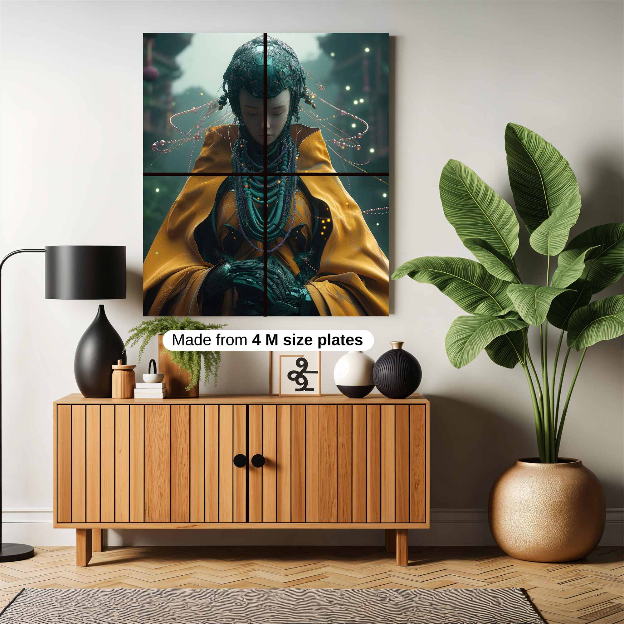 Neon Pulse Safe Wall Magnetic / M