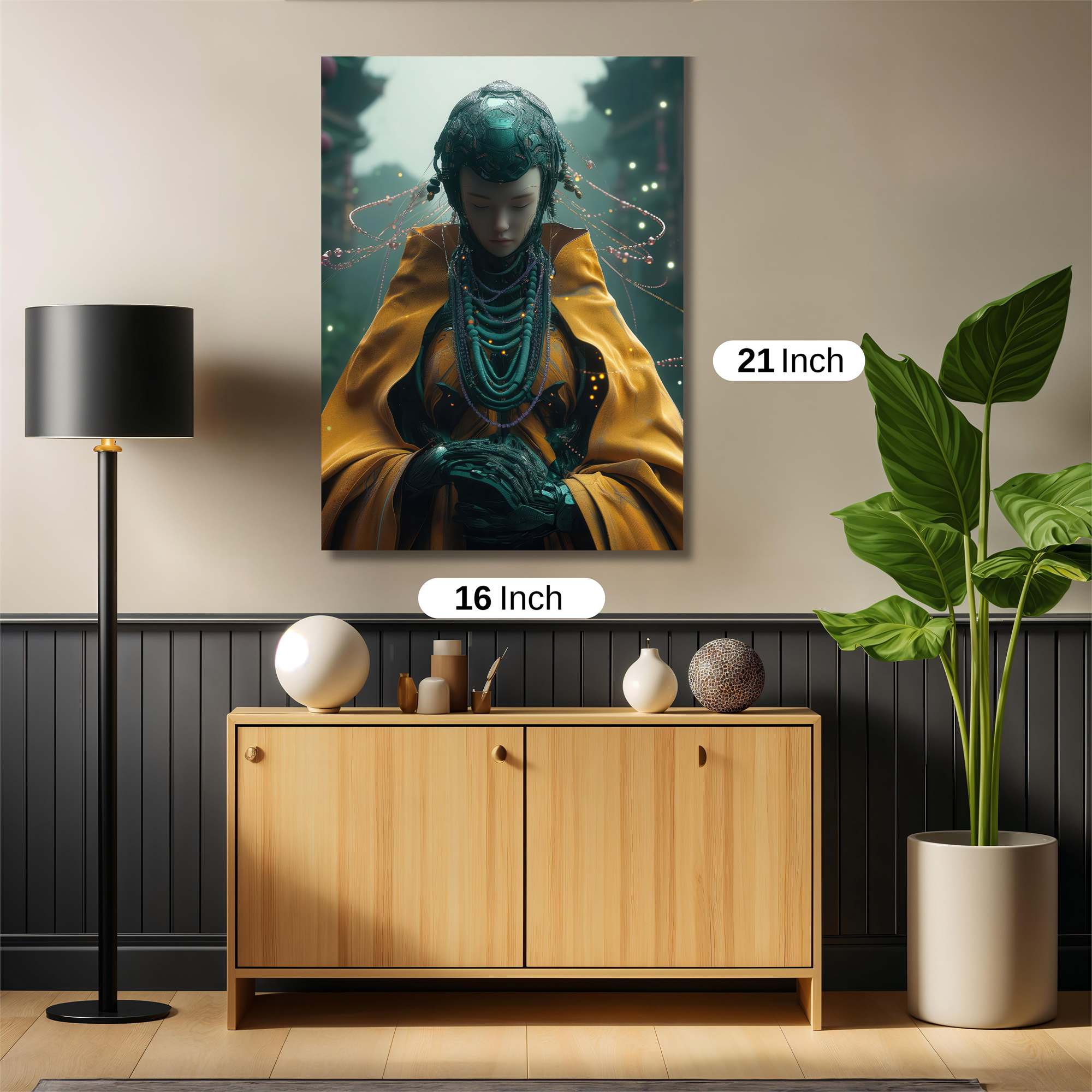 Neon Pulse Safe Wall Magnetic / M