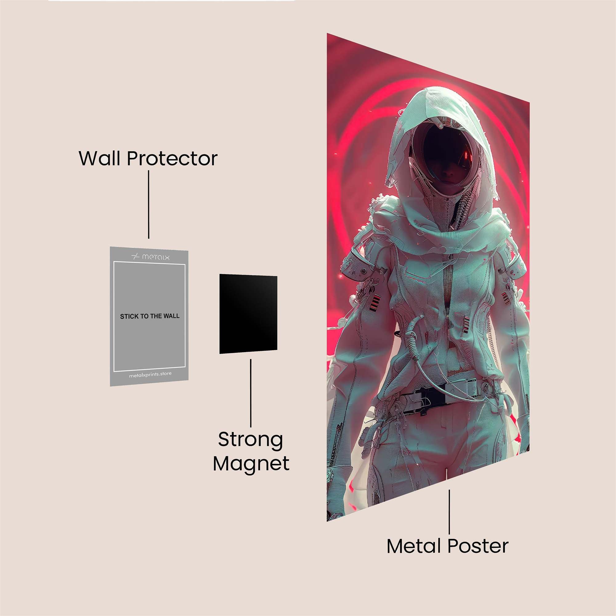 AstroMystic Safe Wall Magnetic / M