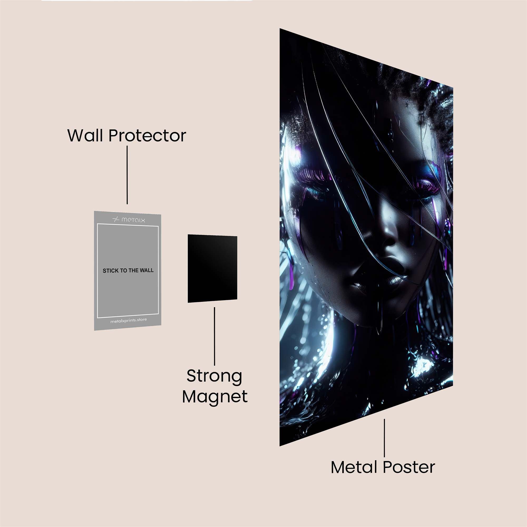 YinYangHarmony Safe Wall Magnetic / M