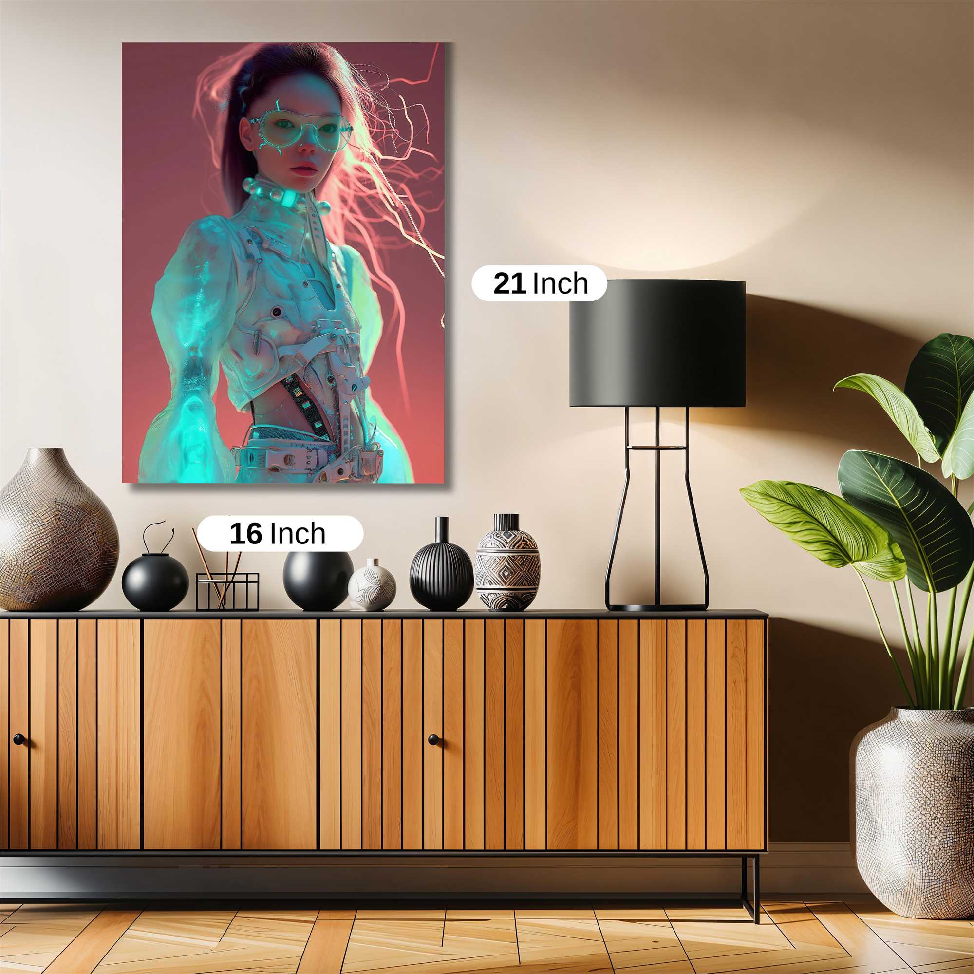 Seahawk Futuristic Safe Wall Magnetic / M