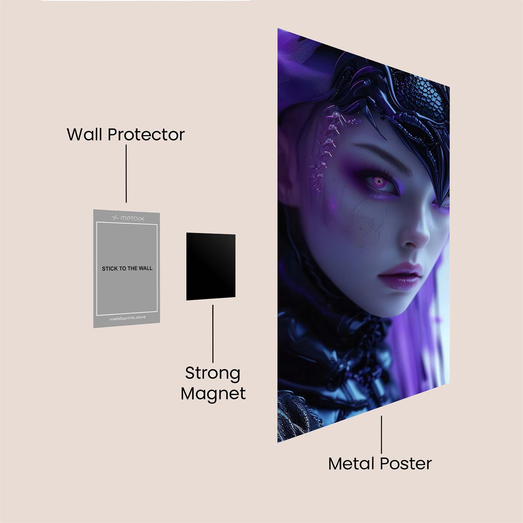 Regal Majesty Safe Wall Magnetic / M