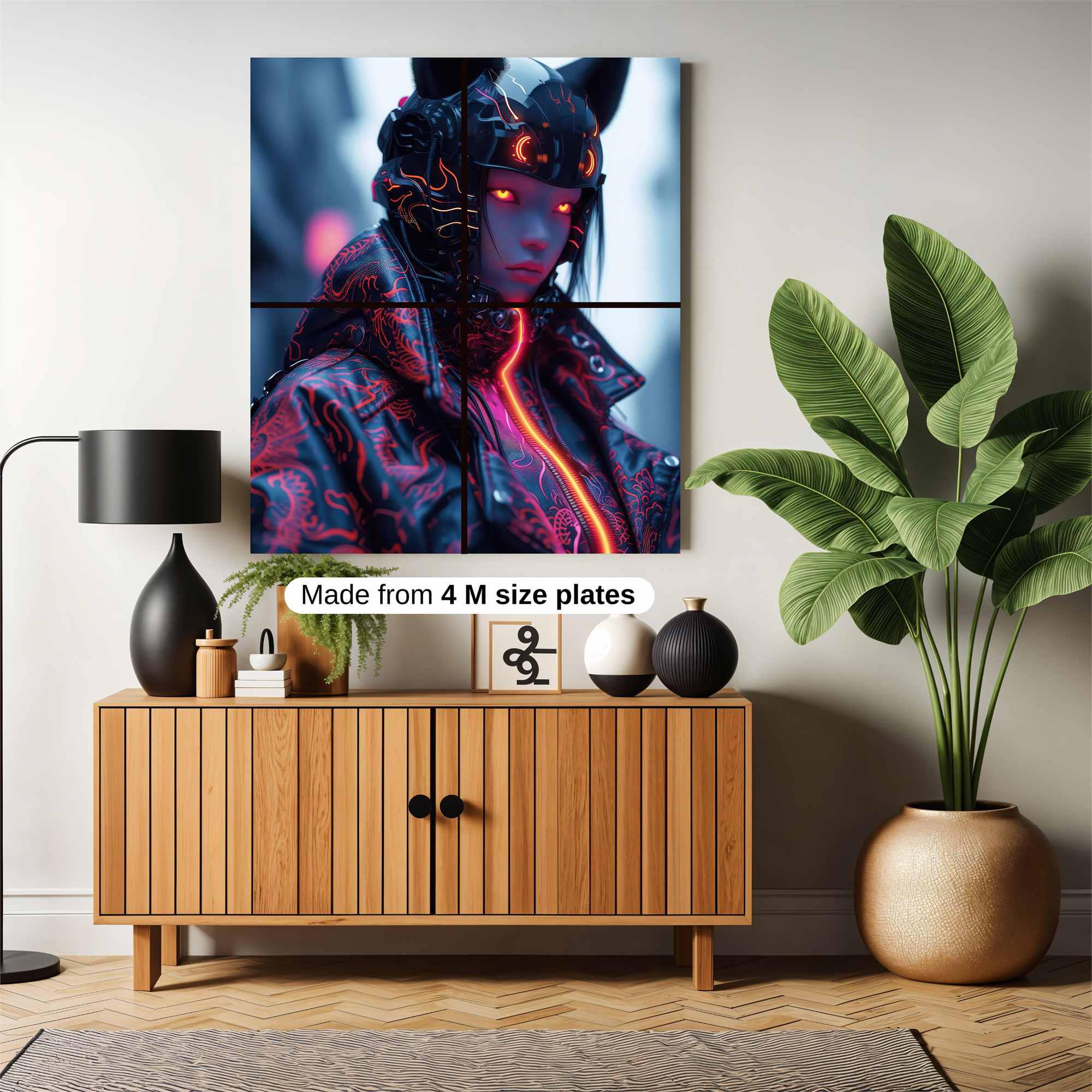 Neon Enigma Safe Wall Magnetic / M