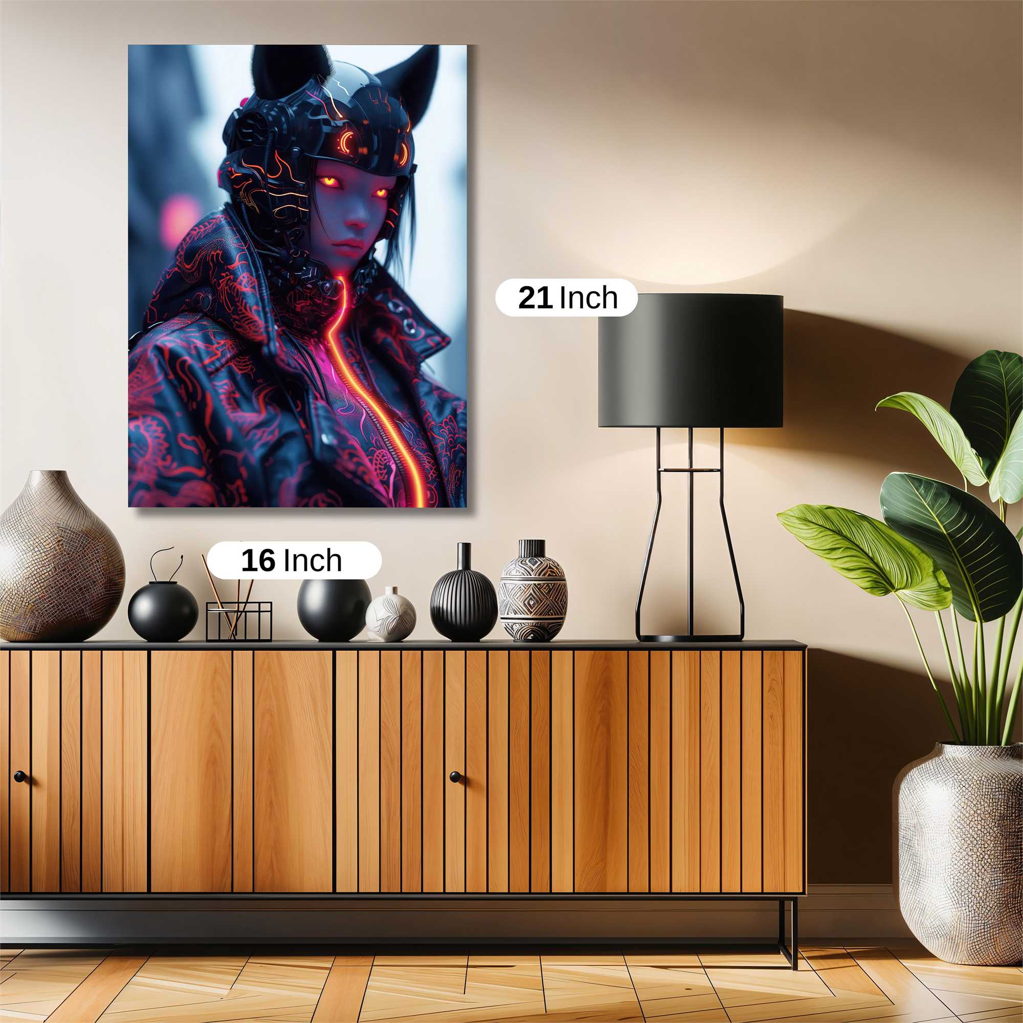 Neon Enigma Safe Wall Magnetic / M