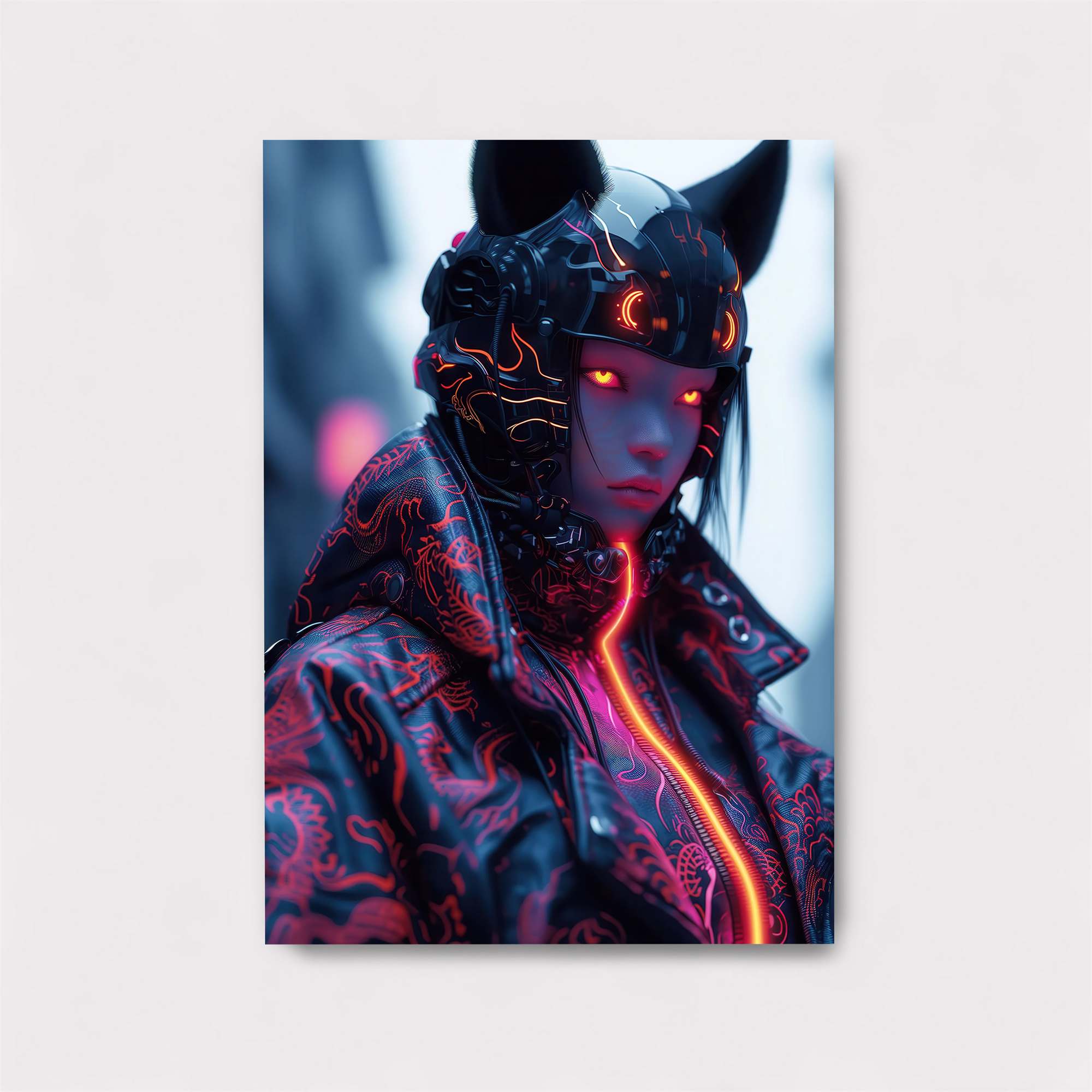 Neon Enigma Safe Wall Magnetic / M