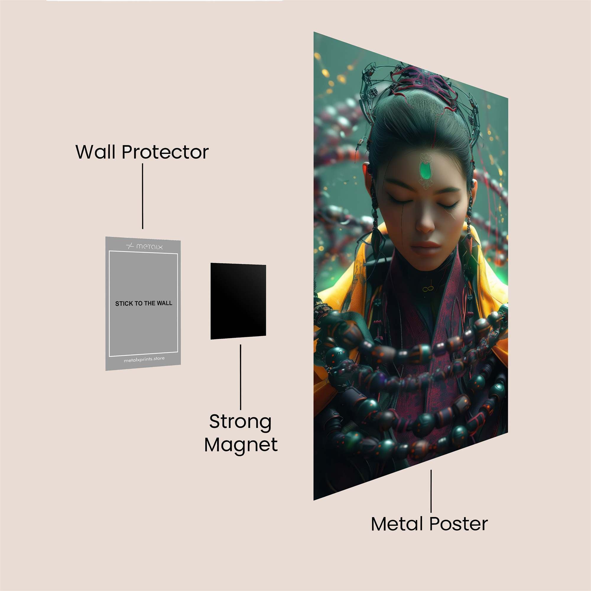 Timekeeper's Enigma Safe Wall Magnetic / M