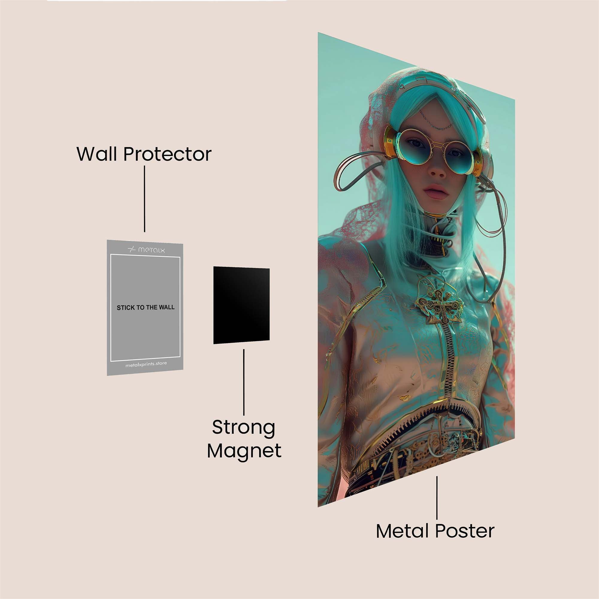 Saints Regal Safe Wall Magnetic / M