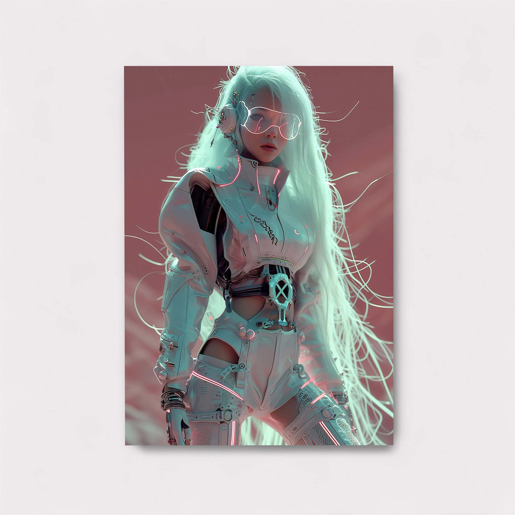 Neon Elegance Safe Wall Magnetic / M