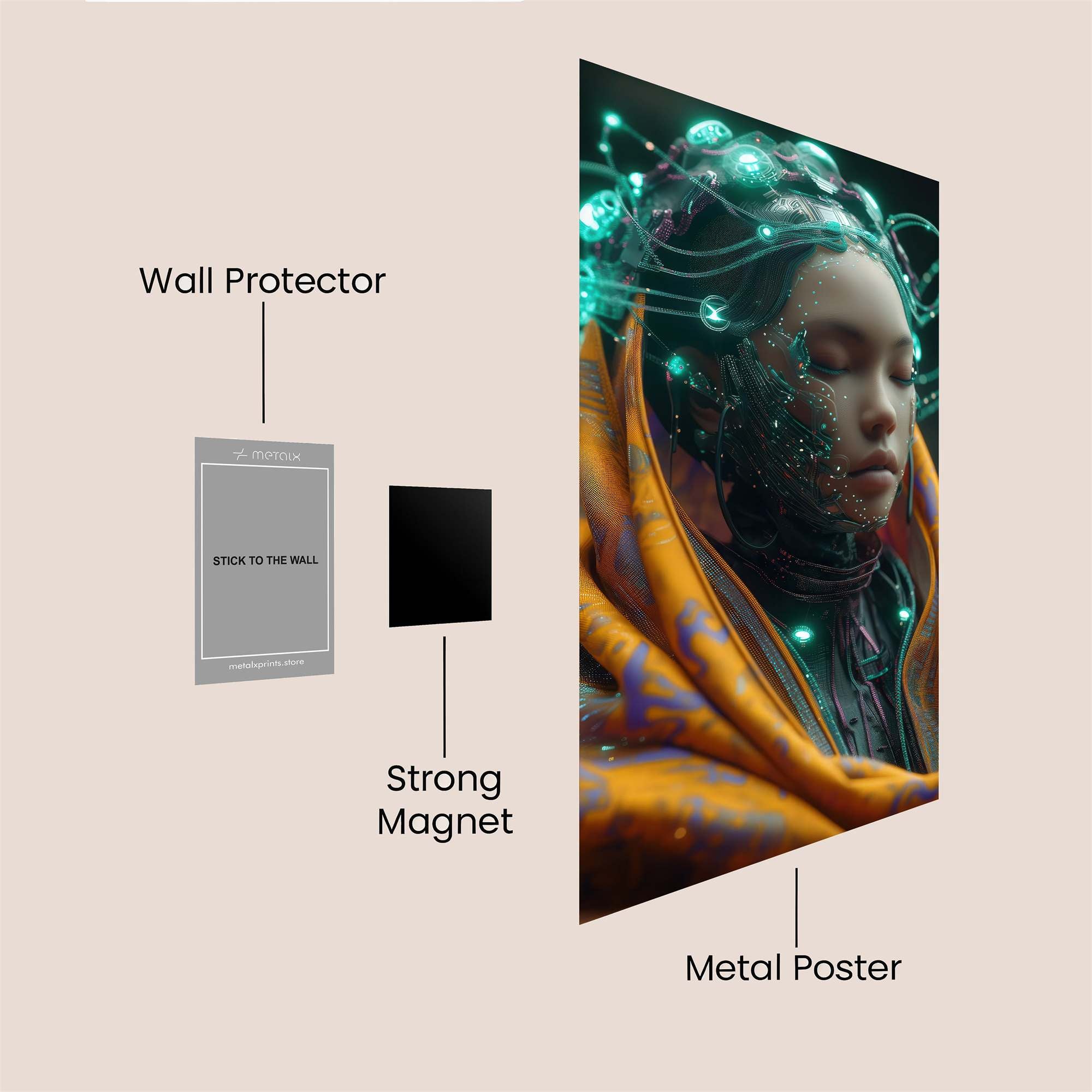 YinYang Serenity Safe Wall Magnetic / M