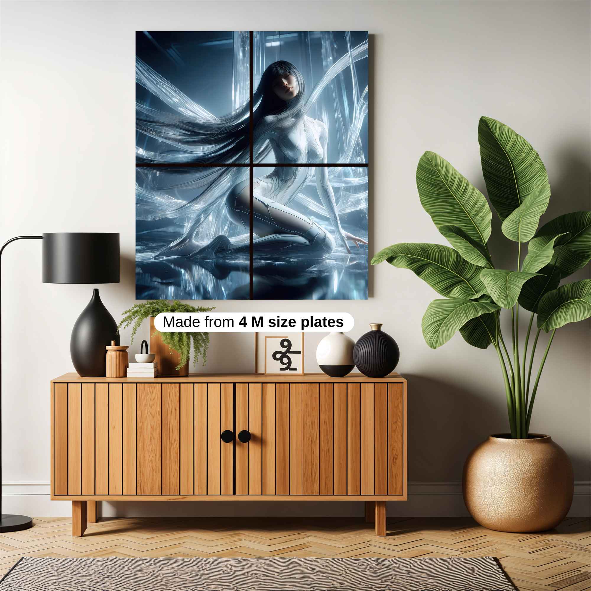 Dolphins Dynamic Safe Wall Magnetic / M