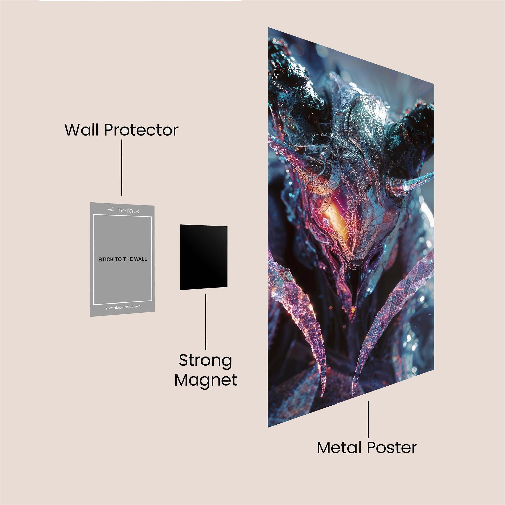 Opal Enigma Safe Wall Magnetic / M