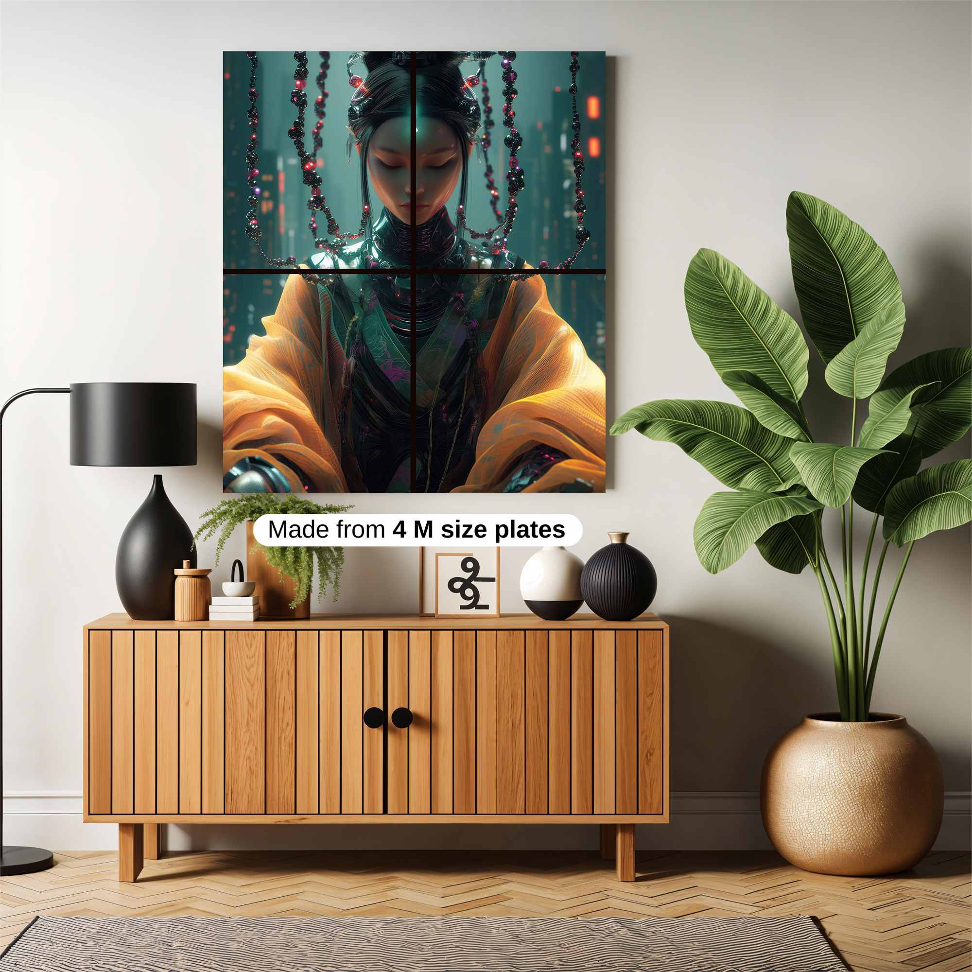 Poodle Extravaganza Safe Wall Magnetic / M