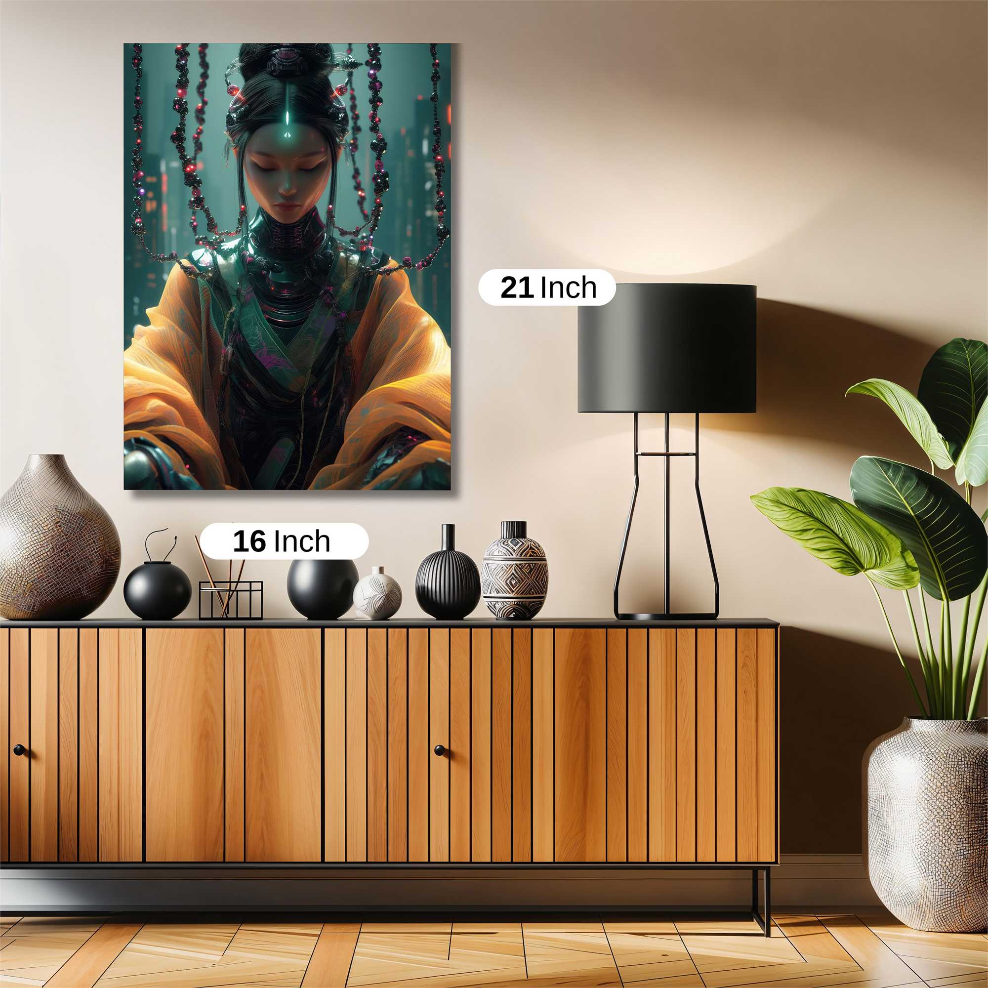 Poodle Extravaganza Safe Wall Magnetic / M