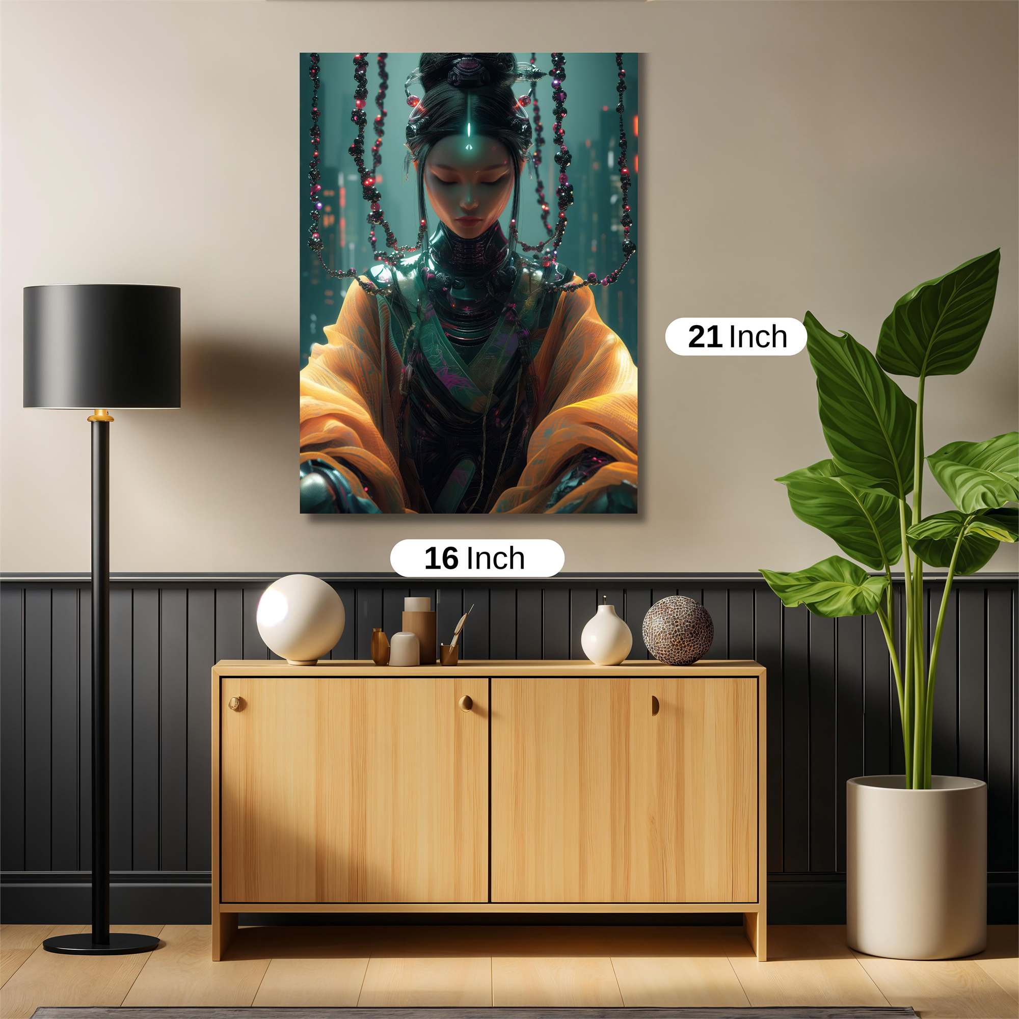 Poodle Extravaganza Safe Wall Magnetic / M