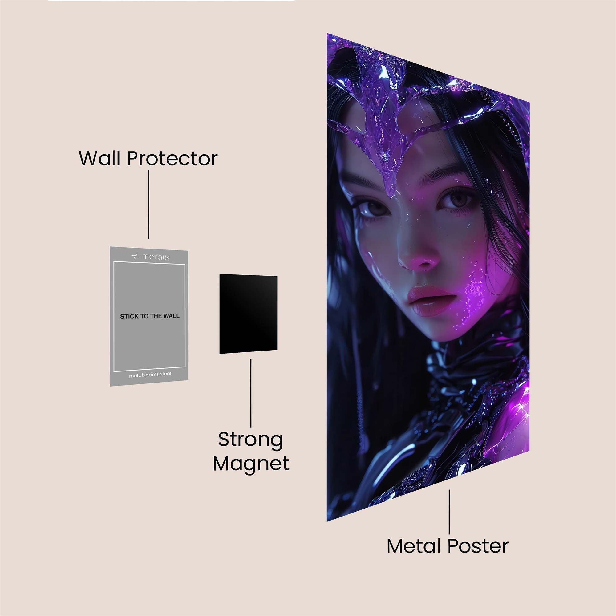 YinYang Harmony Safe Wall Magnetic / M