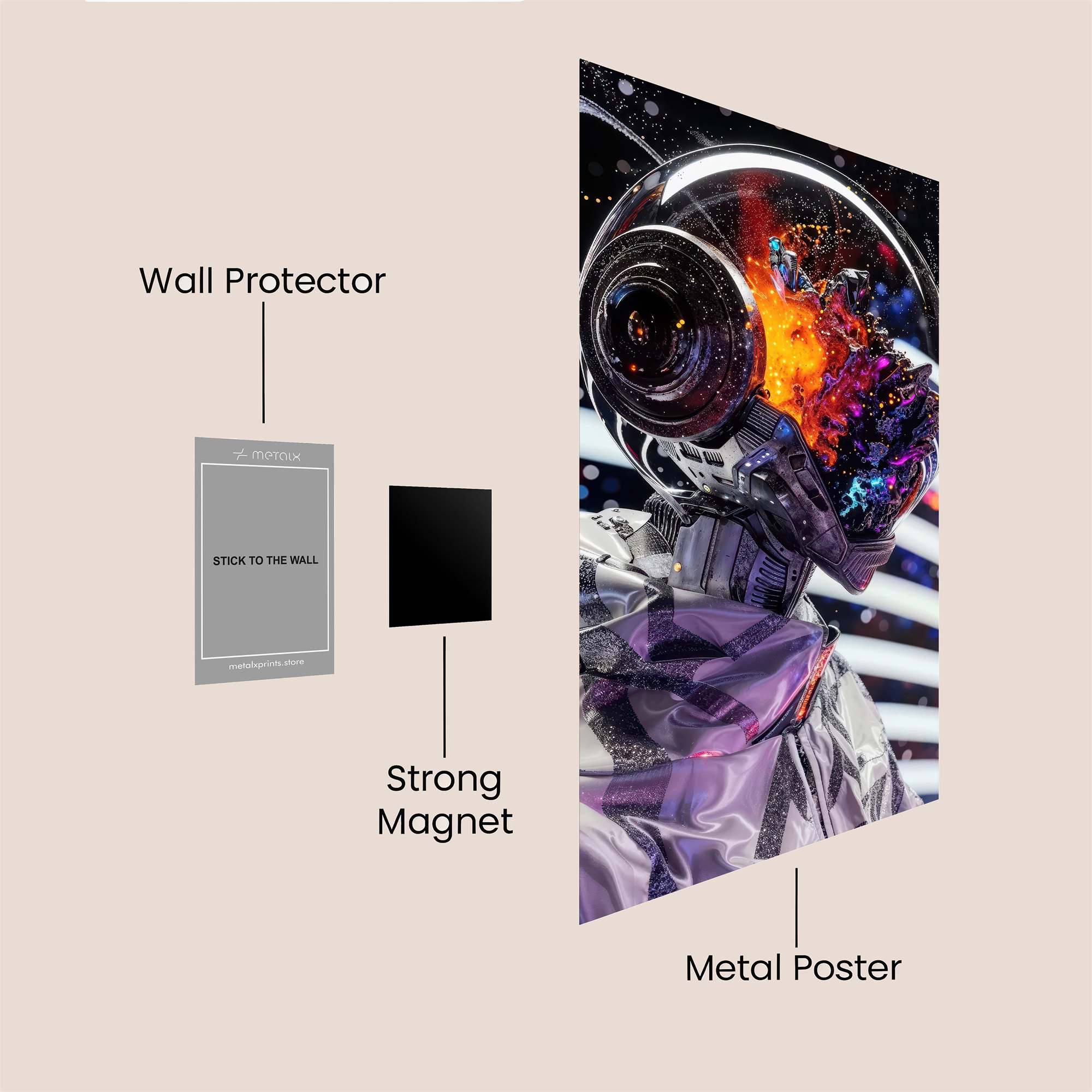 Mystic Luminary Safe Wall Magnetic / M