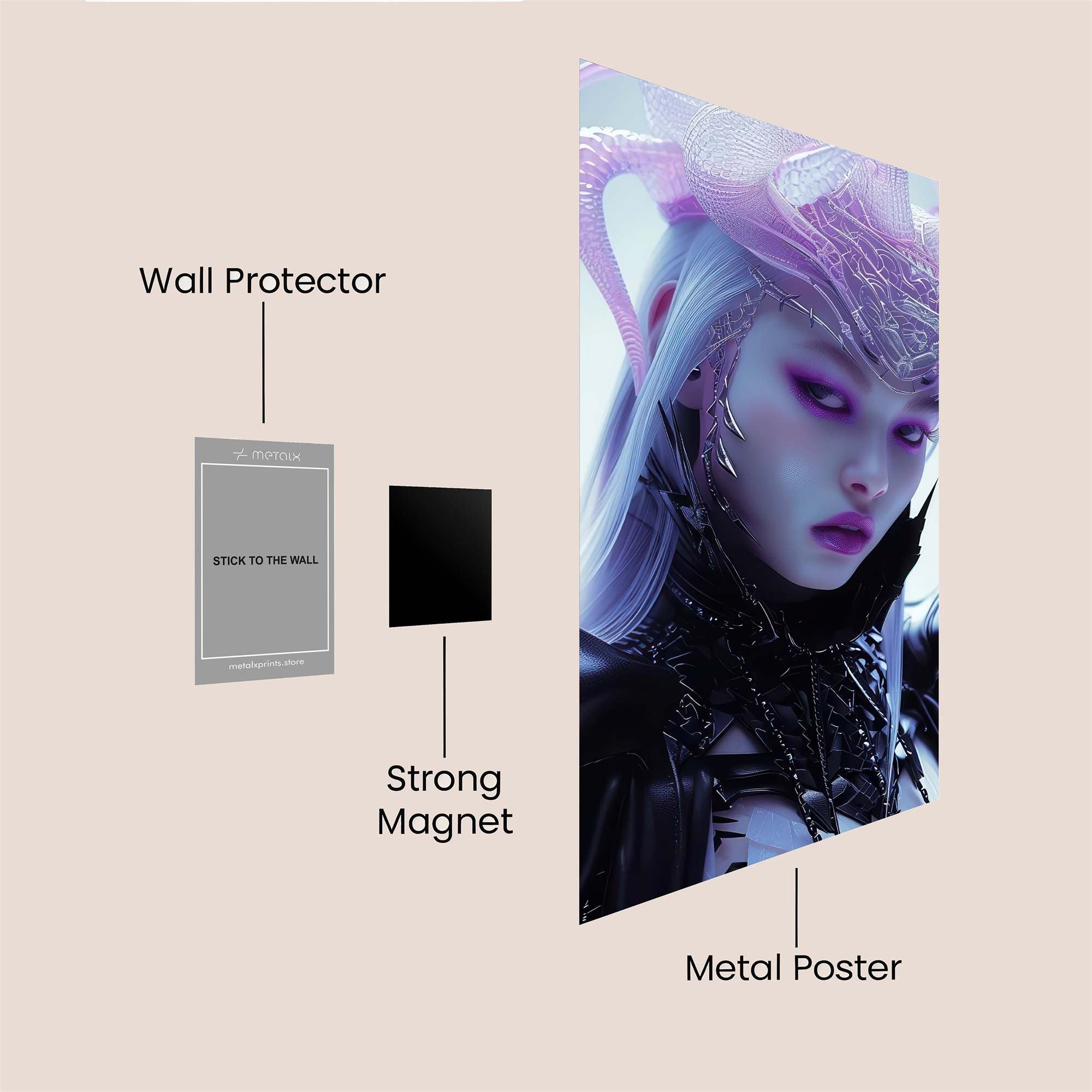 Dogstar Funk Safe Wall Magnetic / M