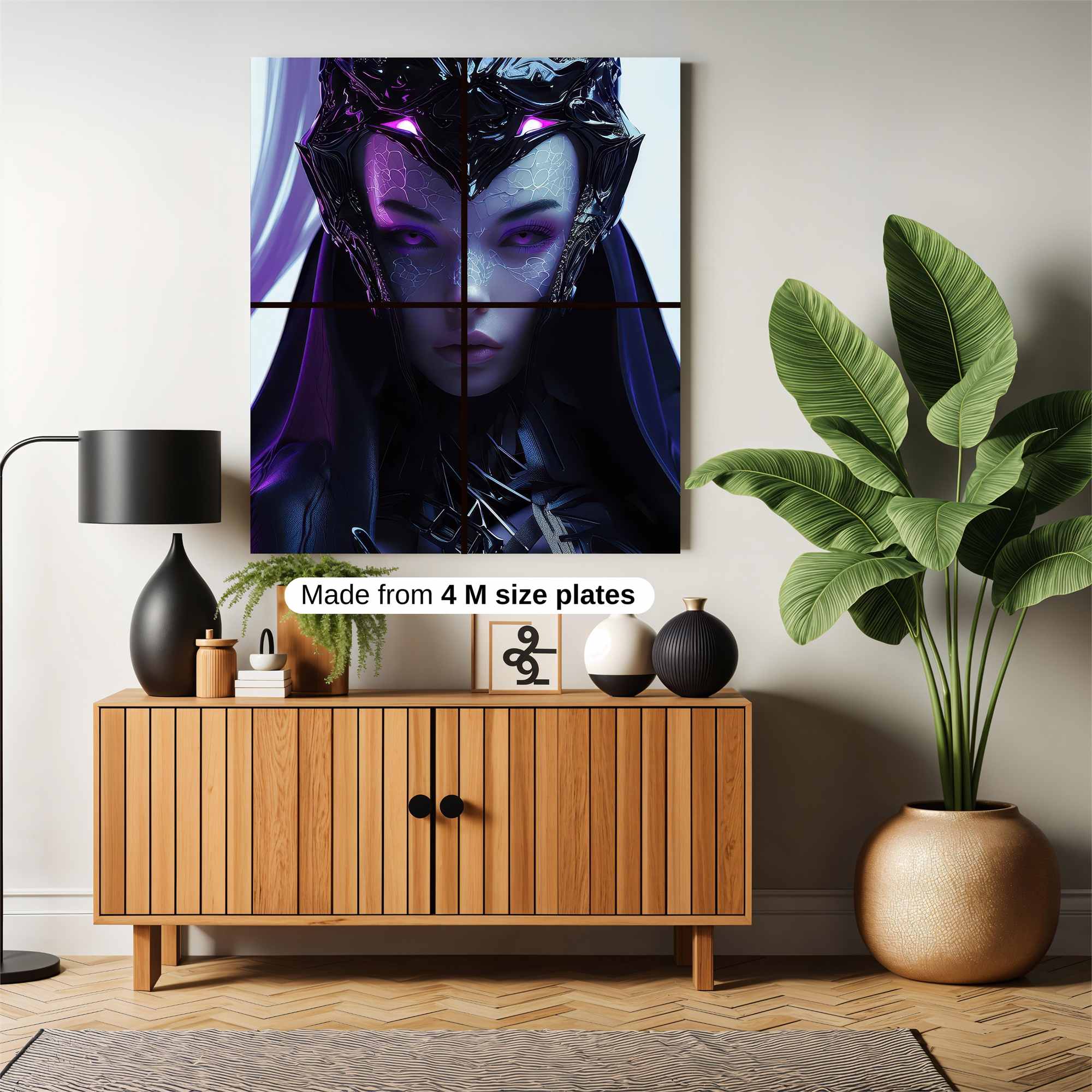 YinYang Glow Safe Wall Magnetic / M