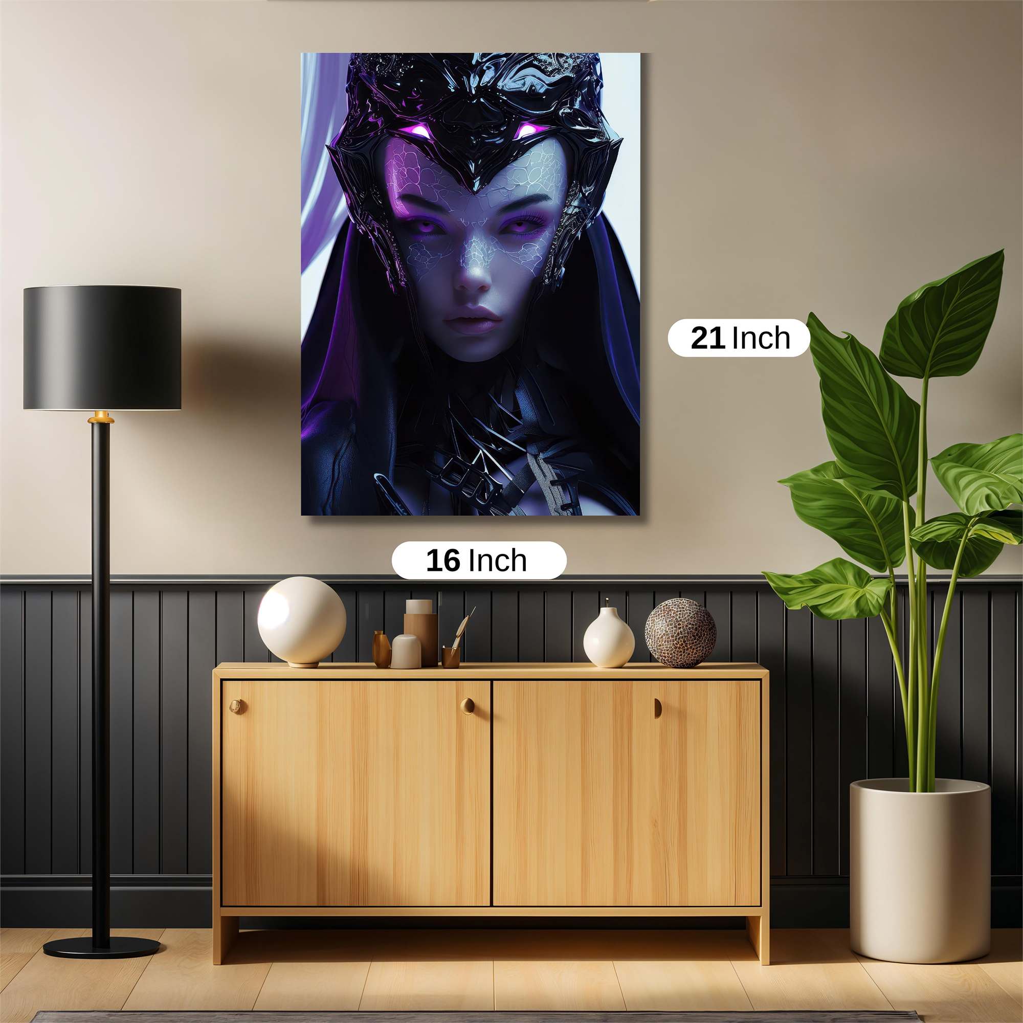 YinYang Glow Safe Wall Magnetic / M