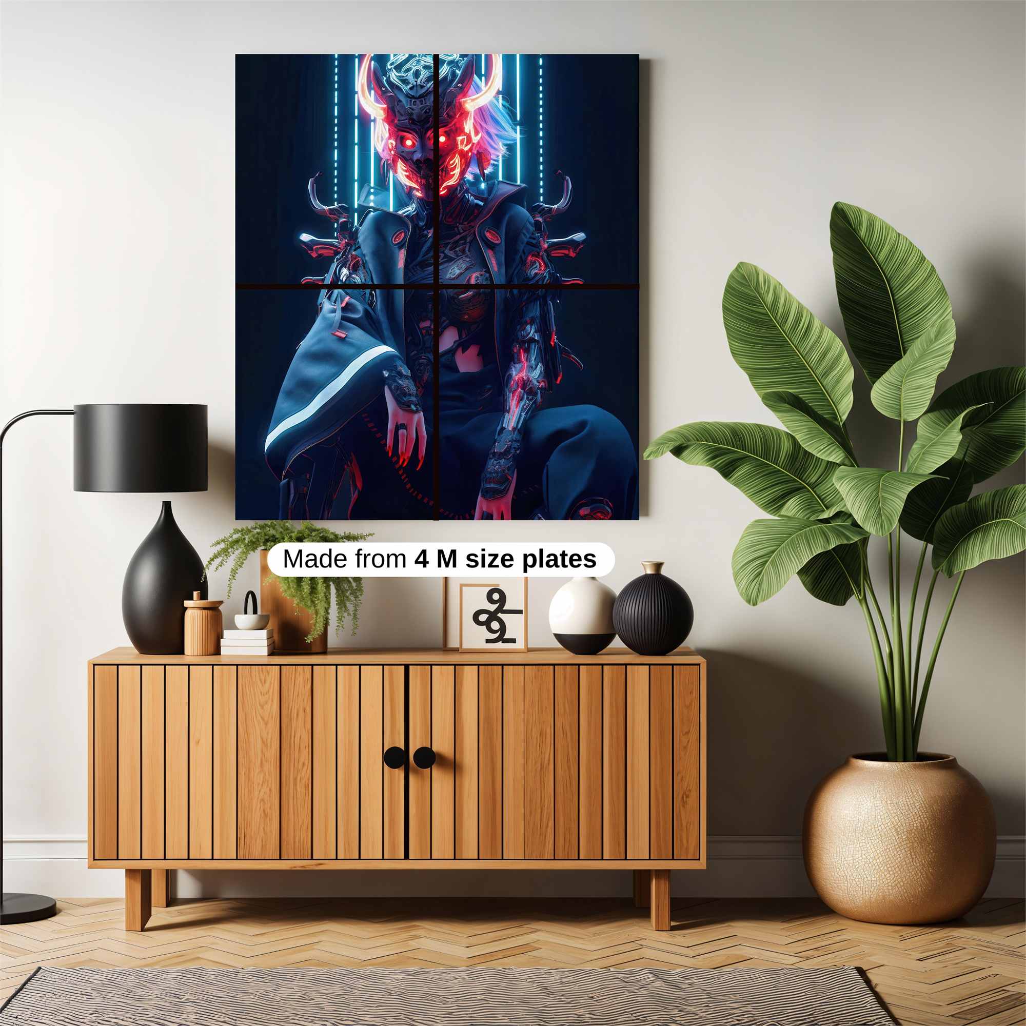 Cerulean Serenity Safe Wall Magnetic / M