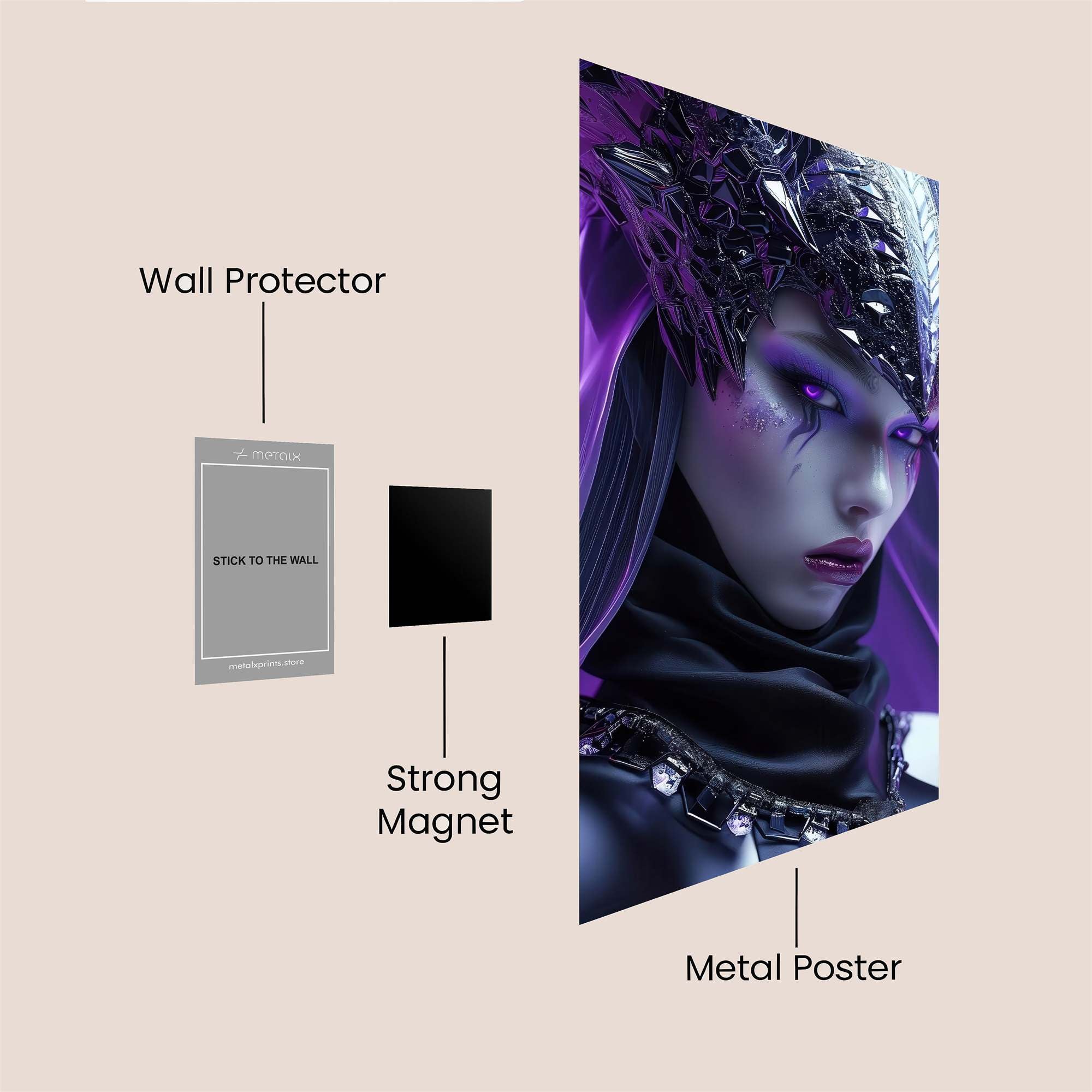 Dragon Enigmatic Safe Wall Magnetic / M