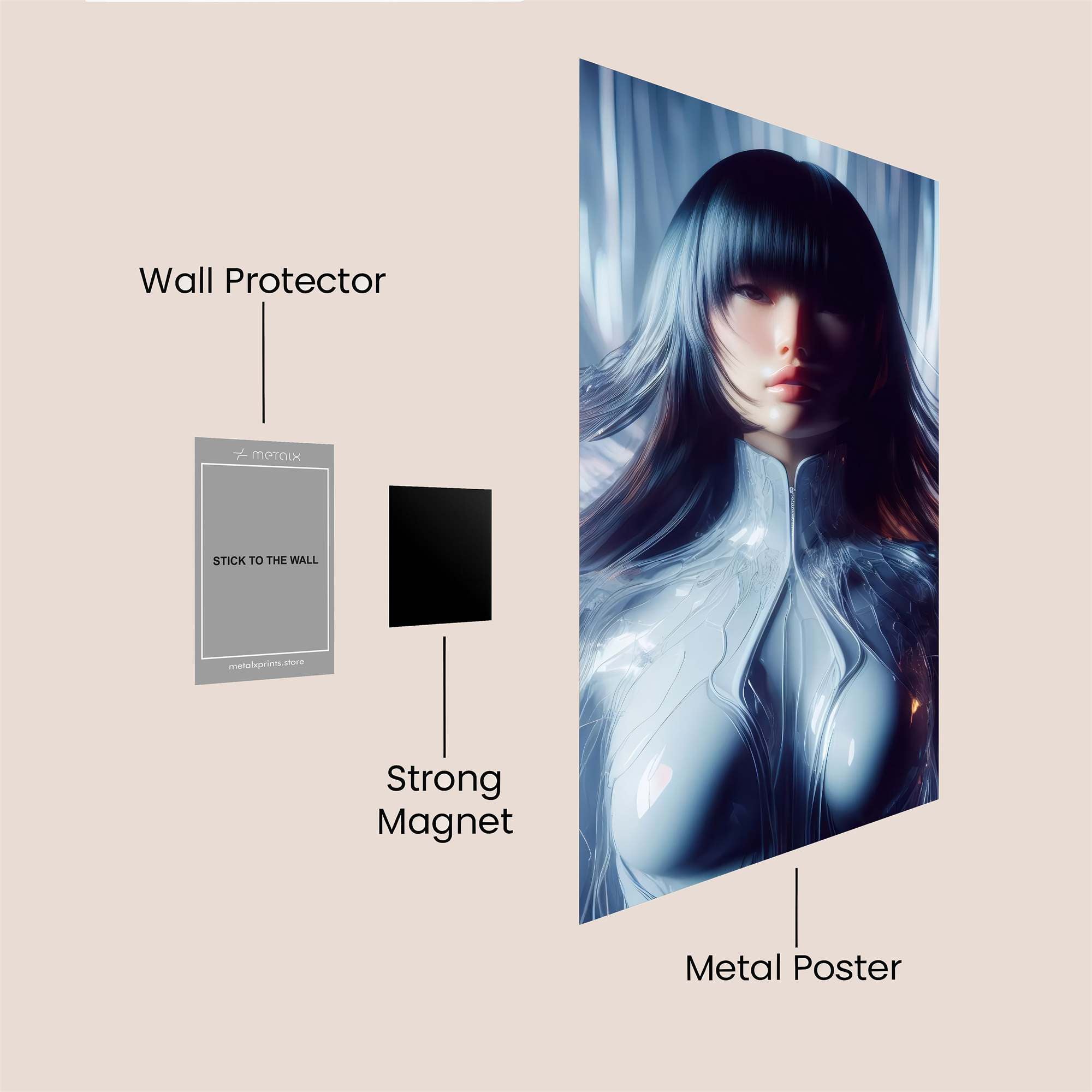 Camera Radiance Safe Wall Magnetic / M